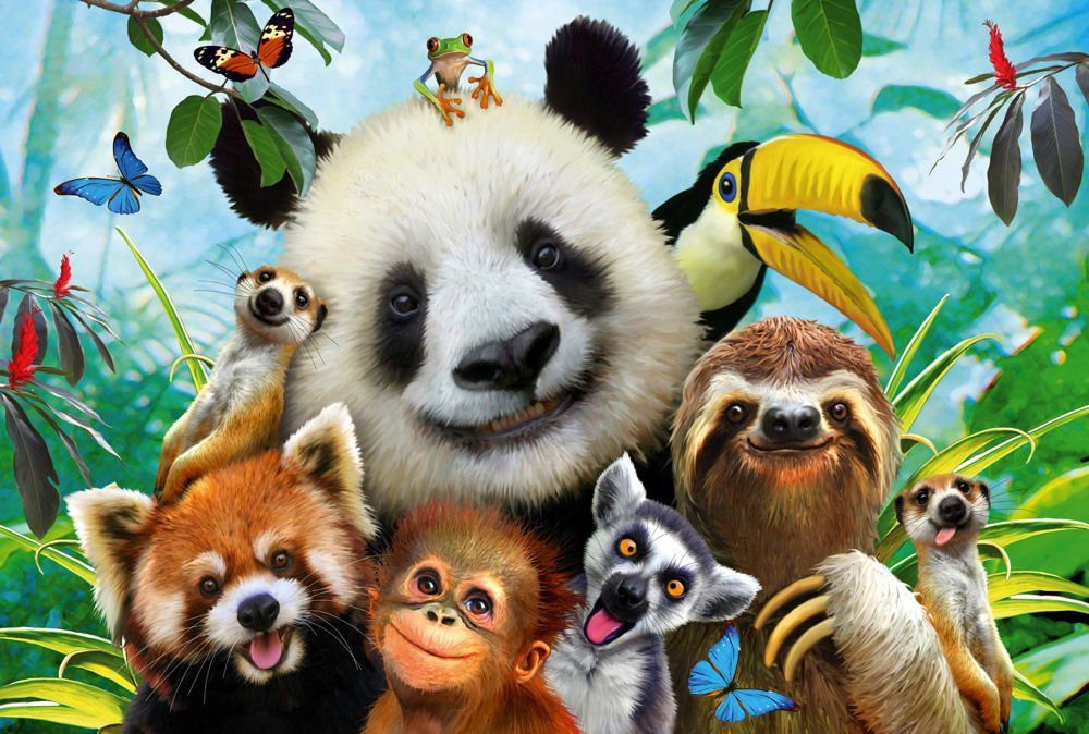 Schmidt Spiele Puzzle 200 Teile Schmidt Spiele Kinder Puzzle Einfach tieris günstig online kaufen