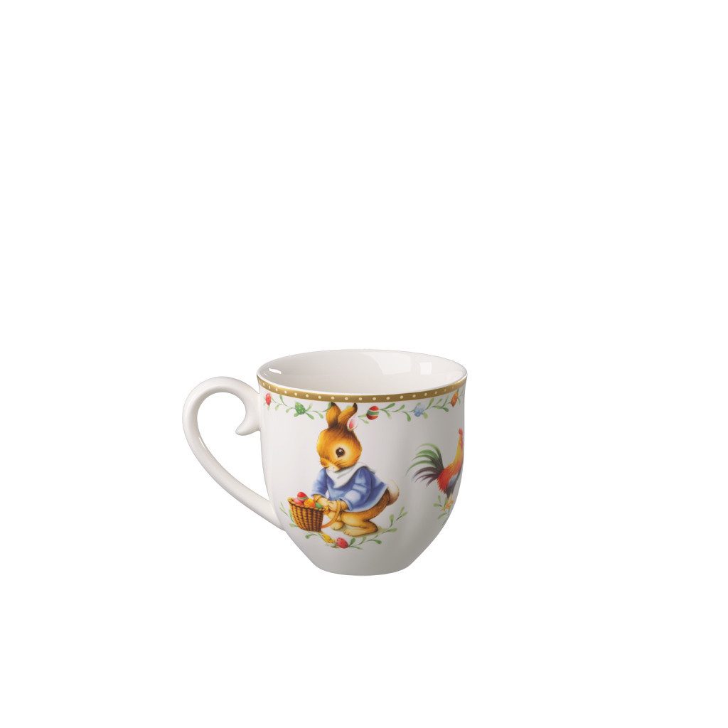 Villeroy & Boch Tasse Annual Easter Edition Jahresbecher 2026, 1-tlg., Porzellan, Premium Porcelain, 1 Stck, Handwäsche, Made in Germany
