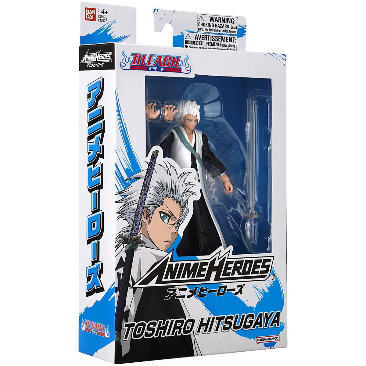 BANDAI NAMCO Actionfigur Anime Heroes Bleach Toshiro Hitsugaya Actionfigur