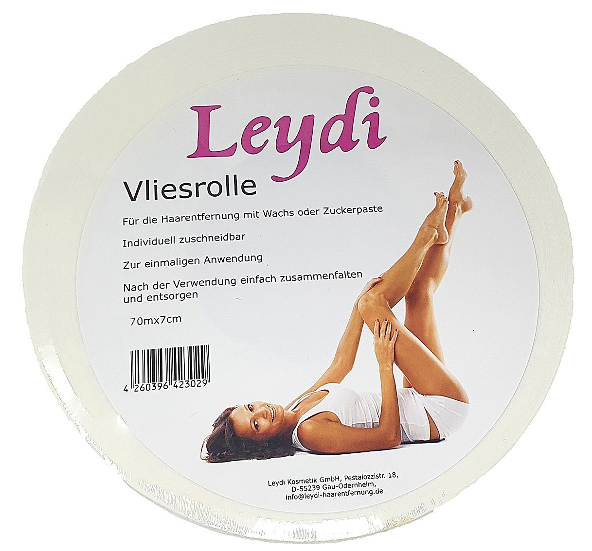 Leydi Enthaarungswachs Leydi Vliesrolle PREMIUM, dünn und reißfest