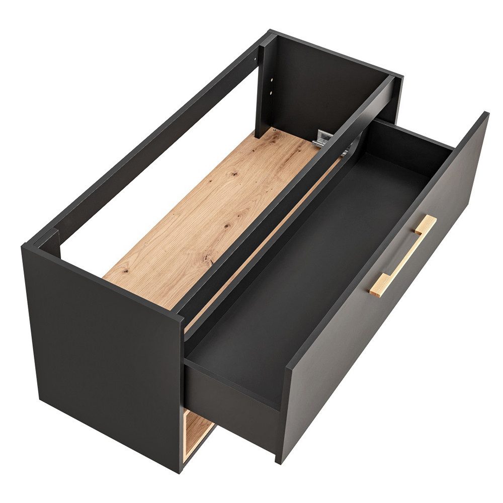 Lomadox Waschbeckenschrank BOLOGNA-56 Artisan Eiche Nb. günstig online kaufen