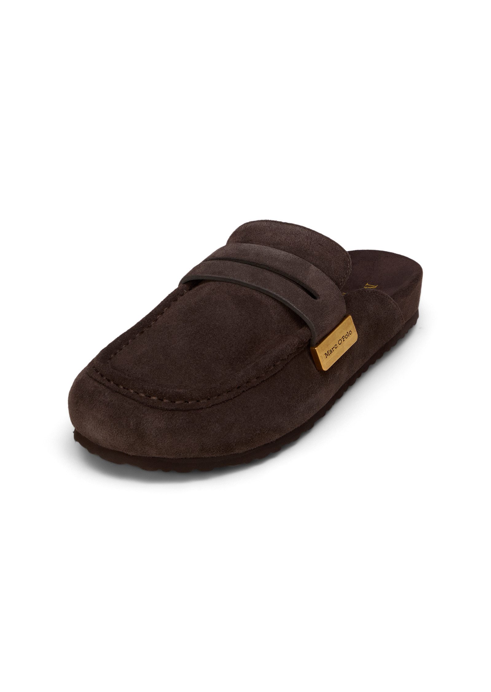 Marc O'Polo aus Veloursleder Sabot