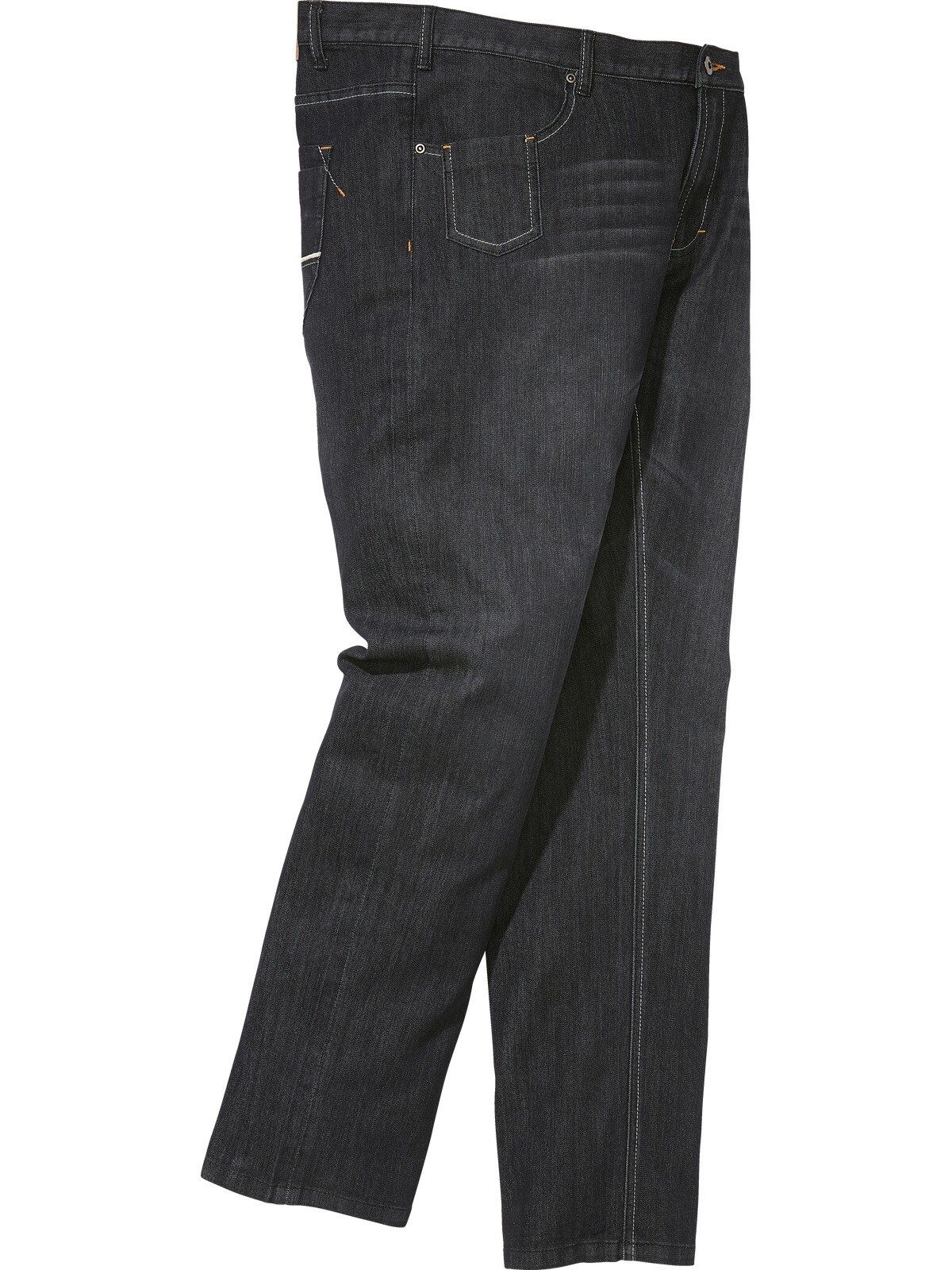 Charles Colby 5-Pocket-Jeans Five-Pocket-Design CASSANDER, BARON schwarz
