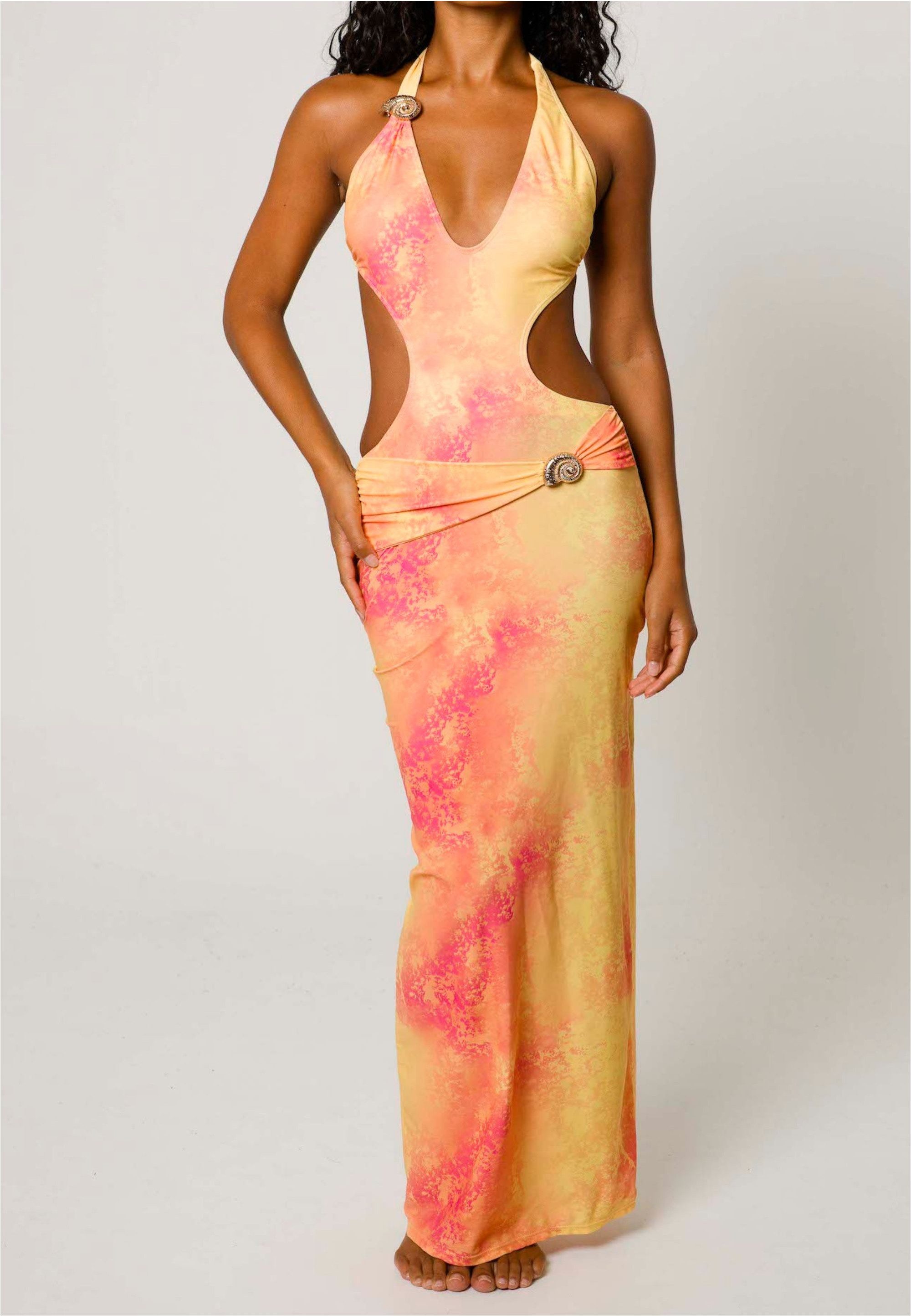 Moda Minx Jerseykleid Nautilus Shell (1-tlg) mit tollen Muschel-Accessoires