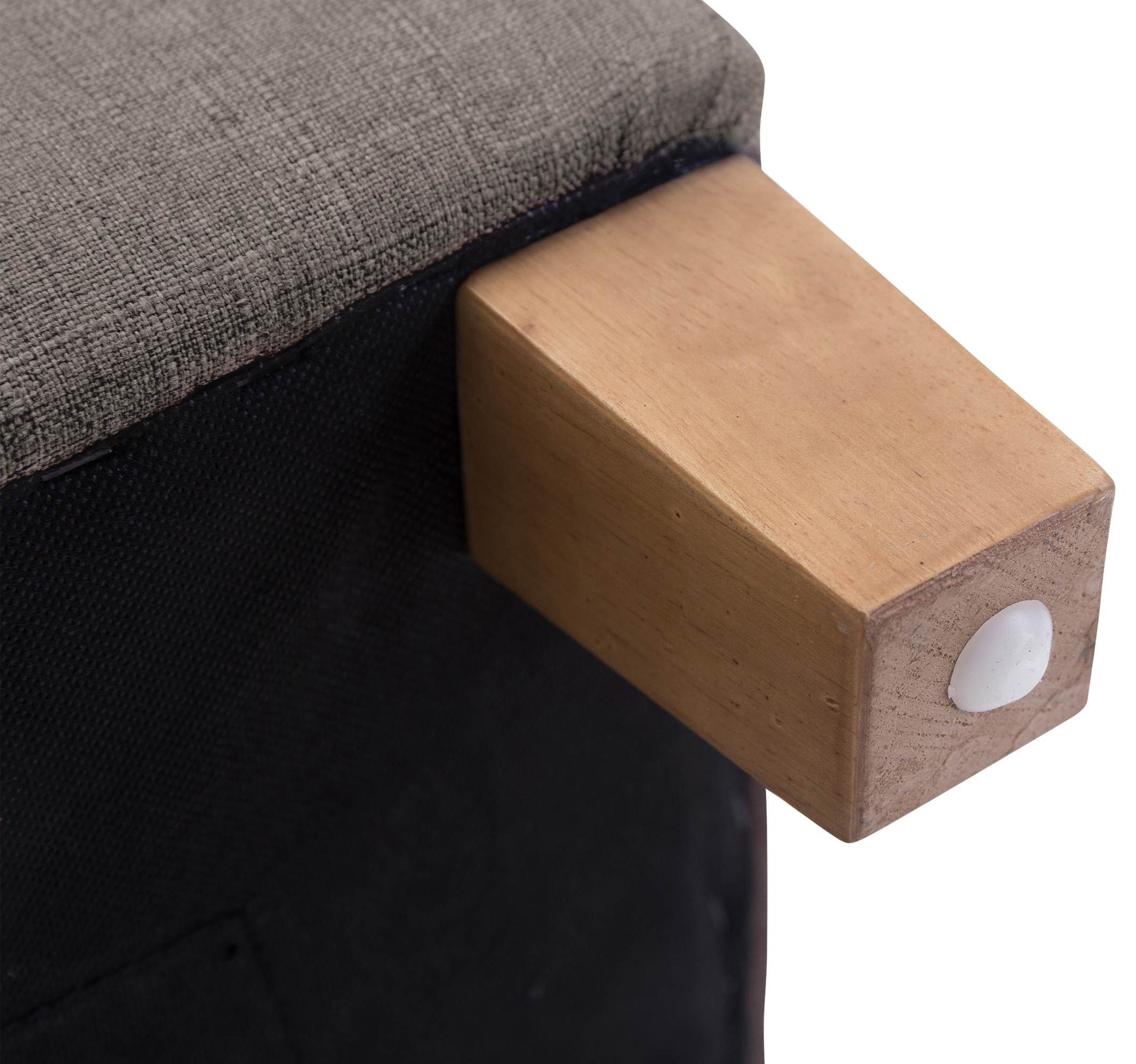 CLP Sitzwürfel Pharao, mit Stoff-Bezug und hochwertiger Polsterung