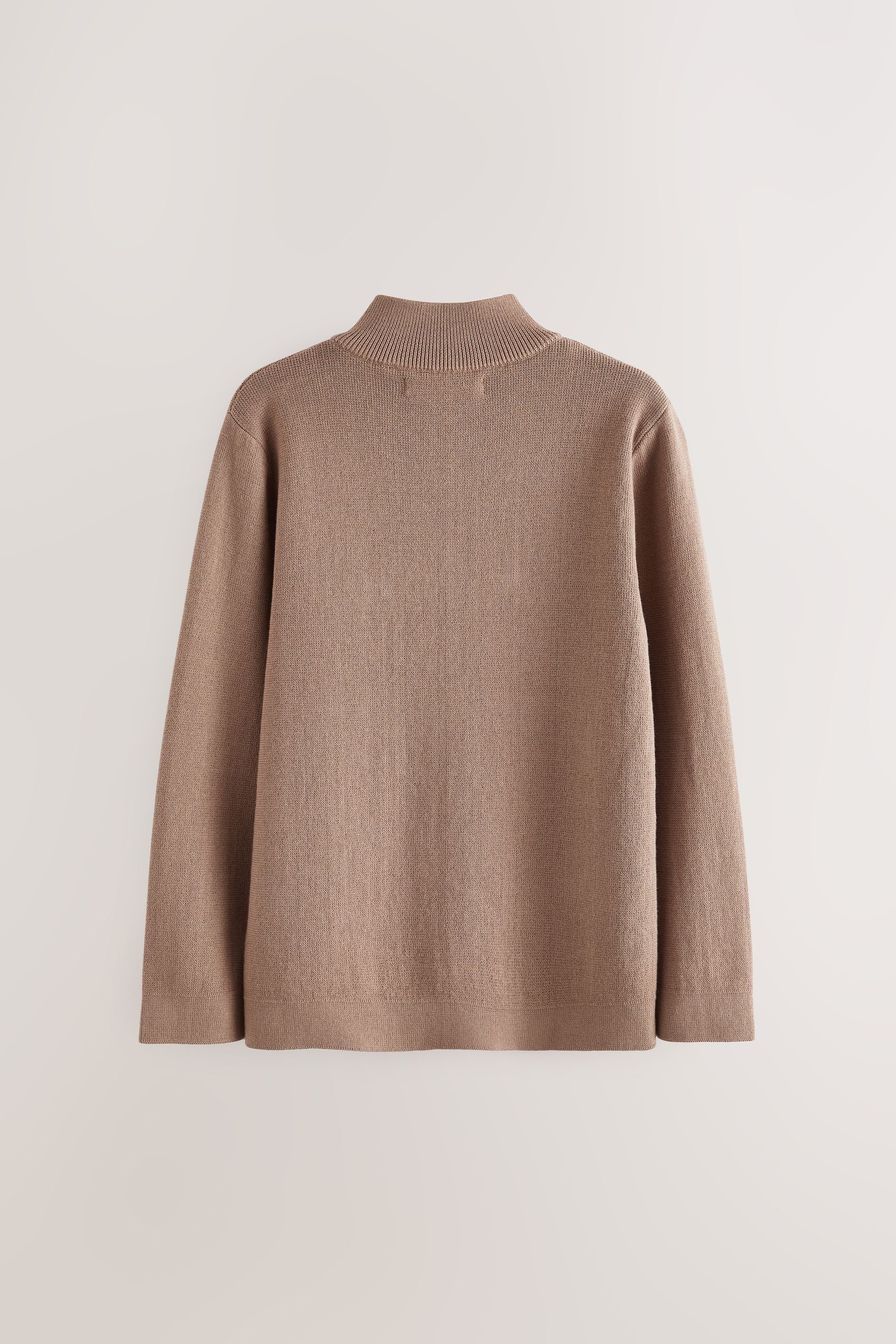 Next Troyer Pullover mit 1/4-Reißverschluss (1-tlg)