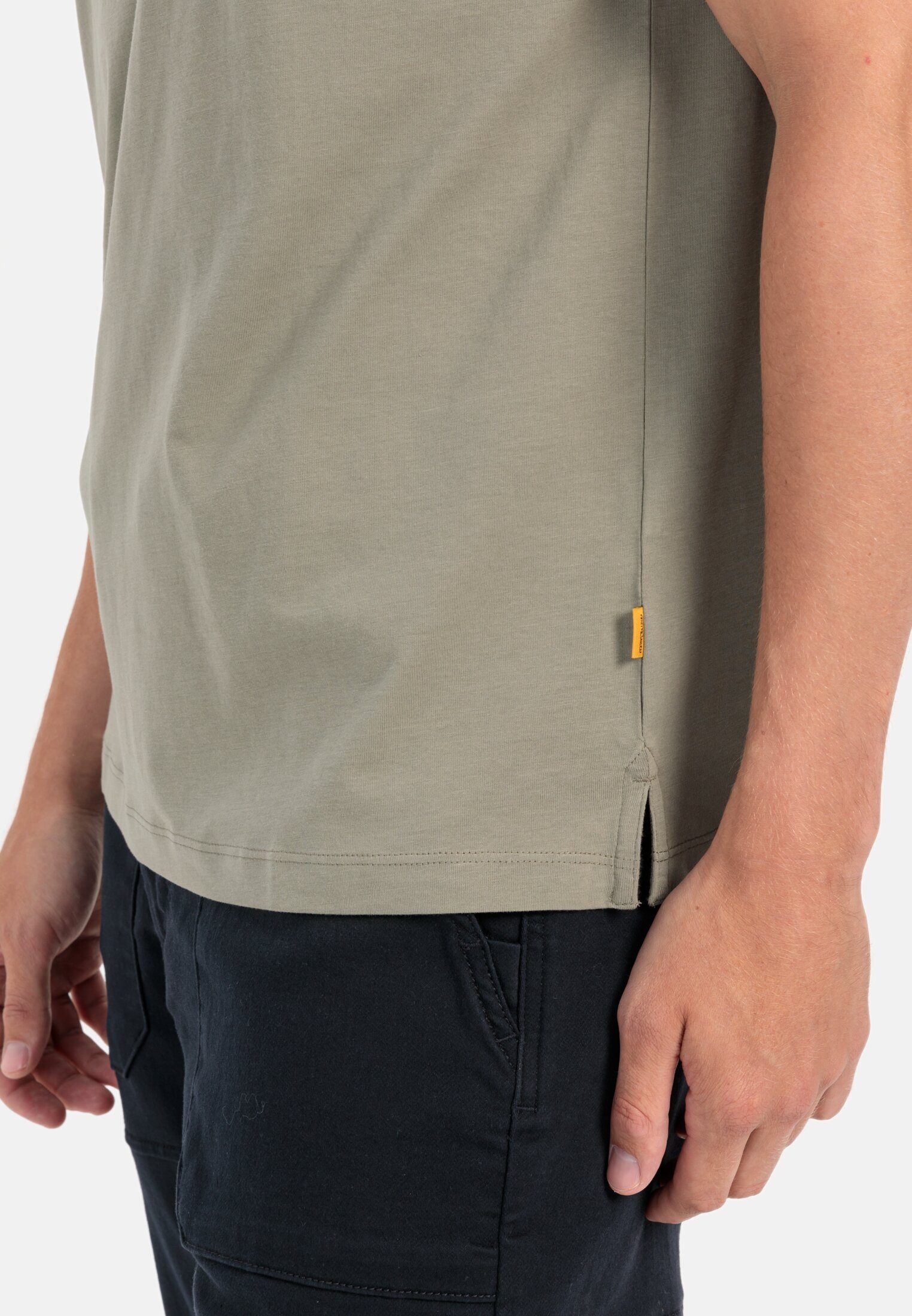 camel active Henleyshirt Kurzarm Henley