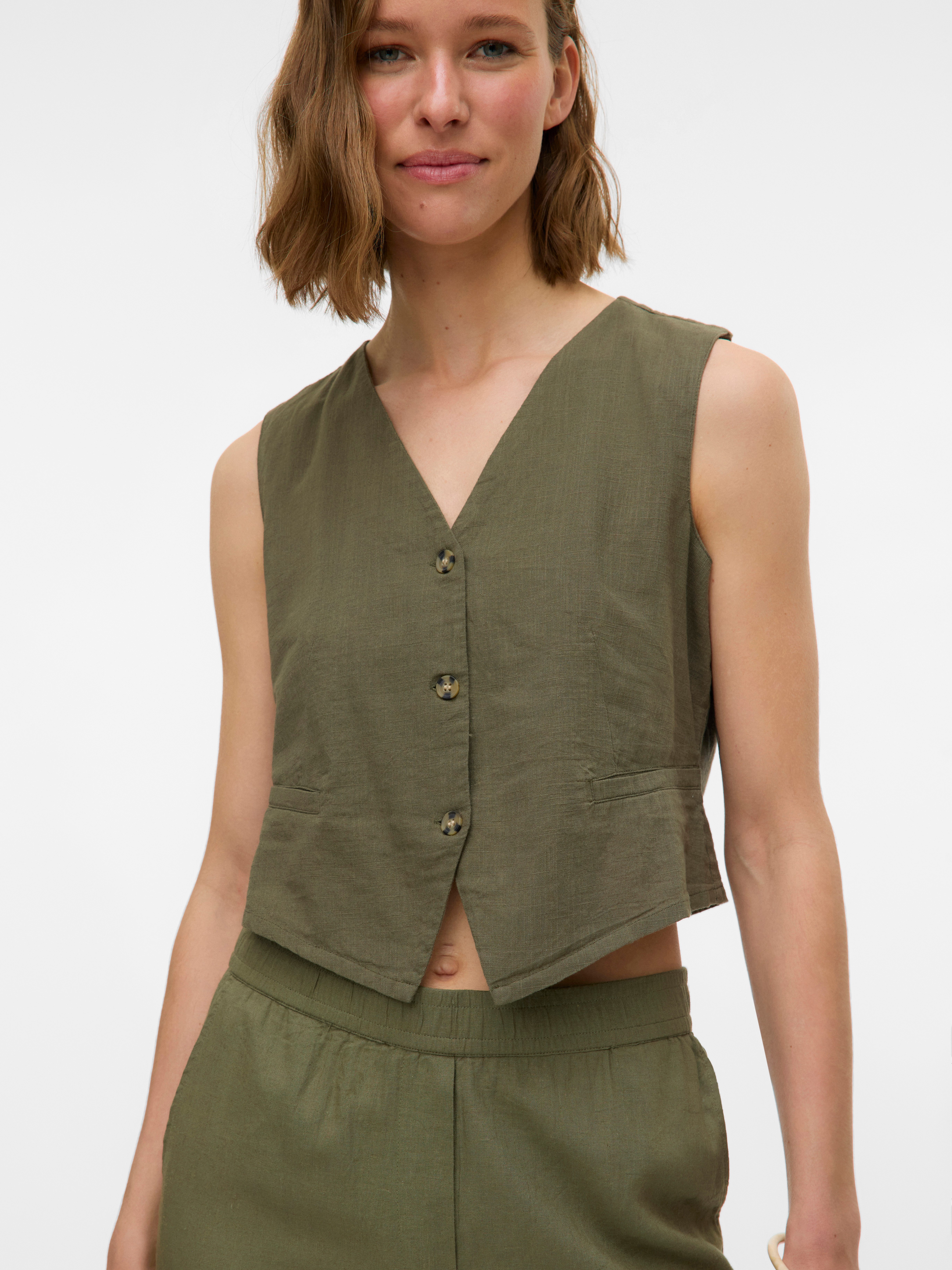 Vero Moda Kurzweste VMCAIA SL VEST günstig online kaufen