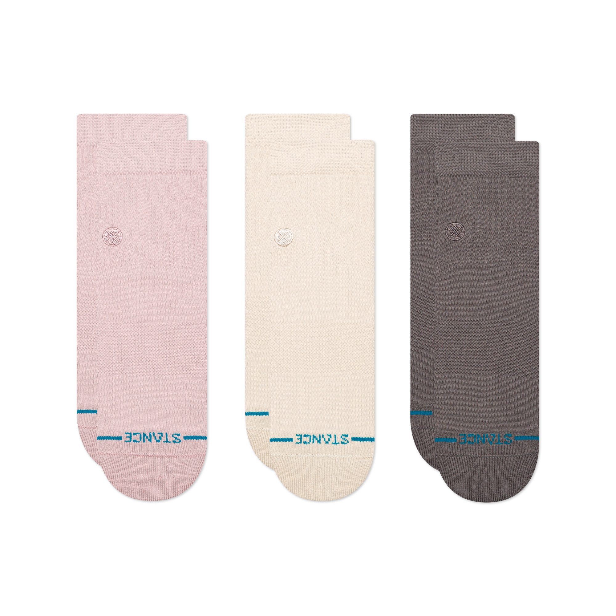 Stance Freizeitsocken WOMENS ICON QUARTER 3 PACK