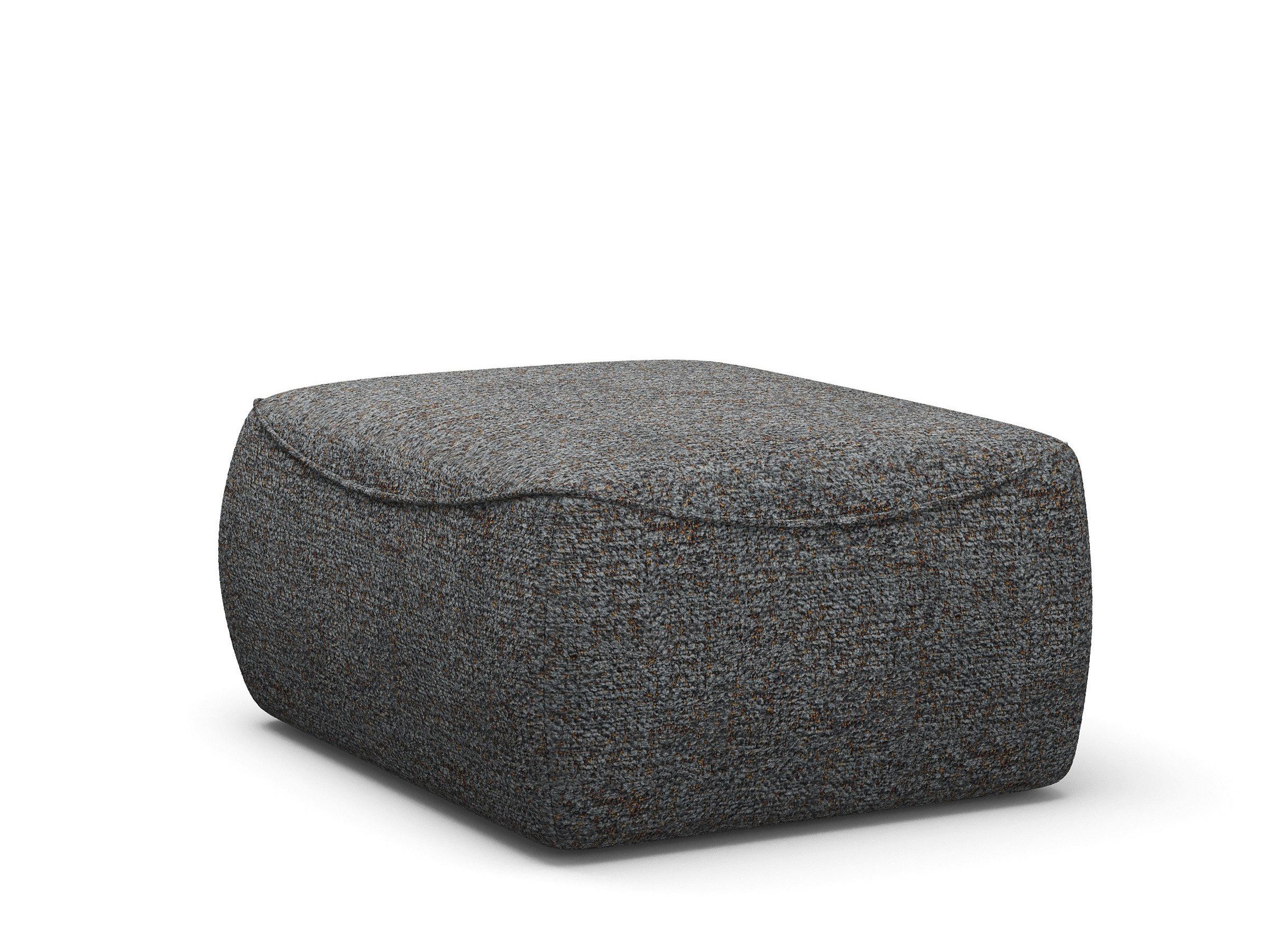 Beautysofa Sofa-Mittelelement Hocker MALMO Sofa-Mittelelement (Erweiterbare Couchmodule, Polstermodule einzeln erhältlich), Modulares Sofaelement ohne Rückenlehne U-Form