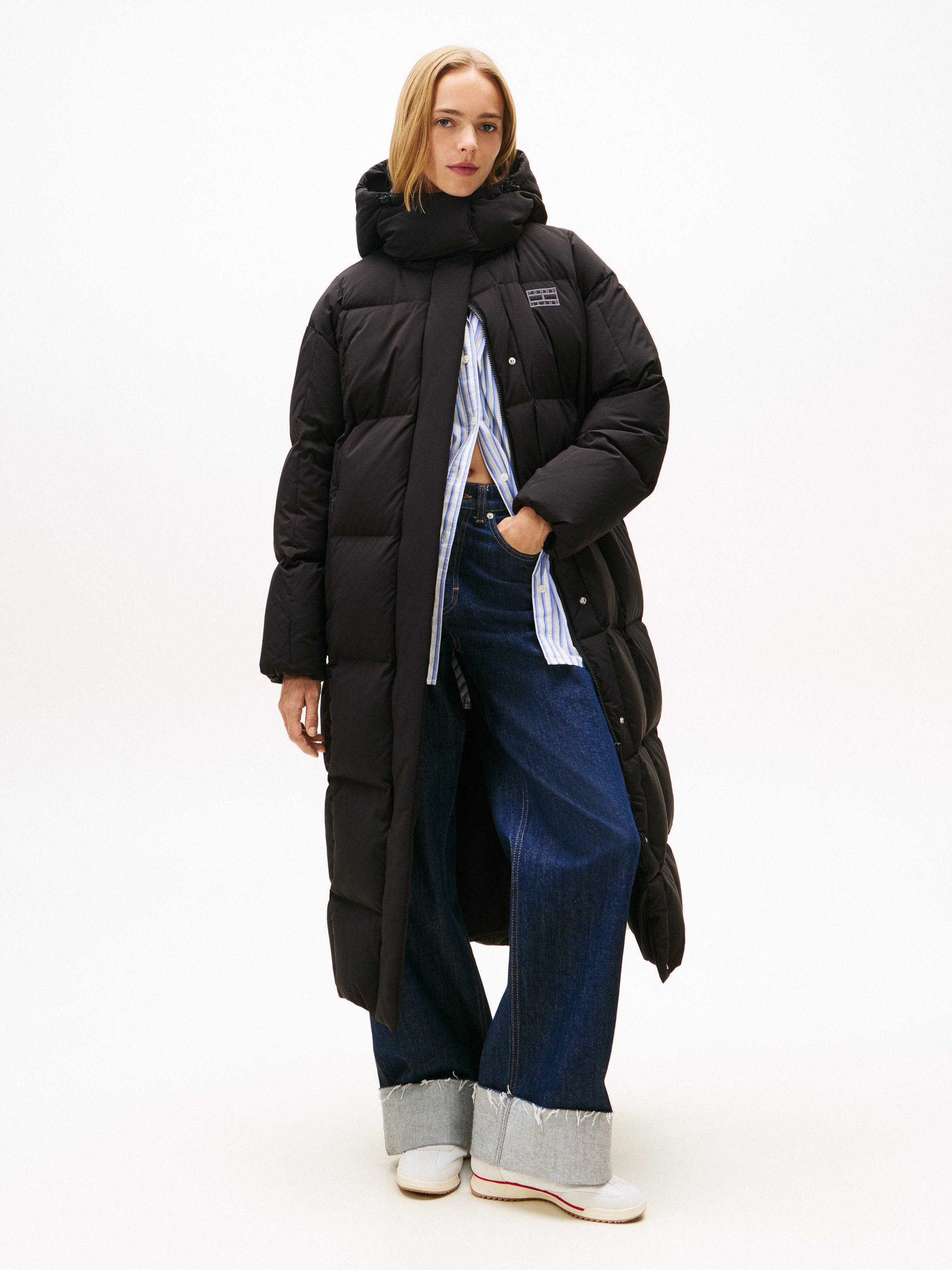 Tommy Jeans Steppmantel TJW ALASKA GRID günstig online kaufen
