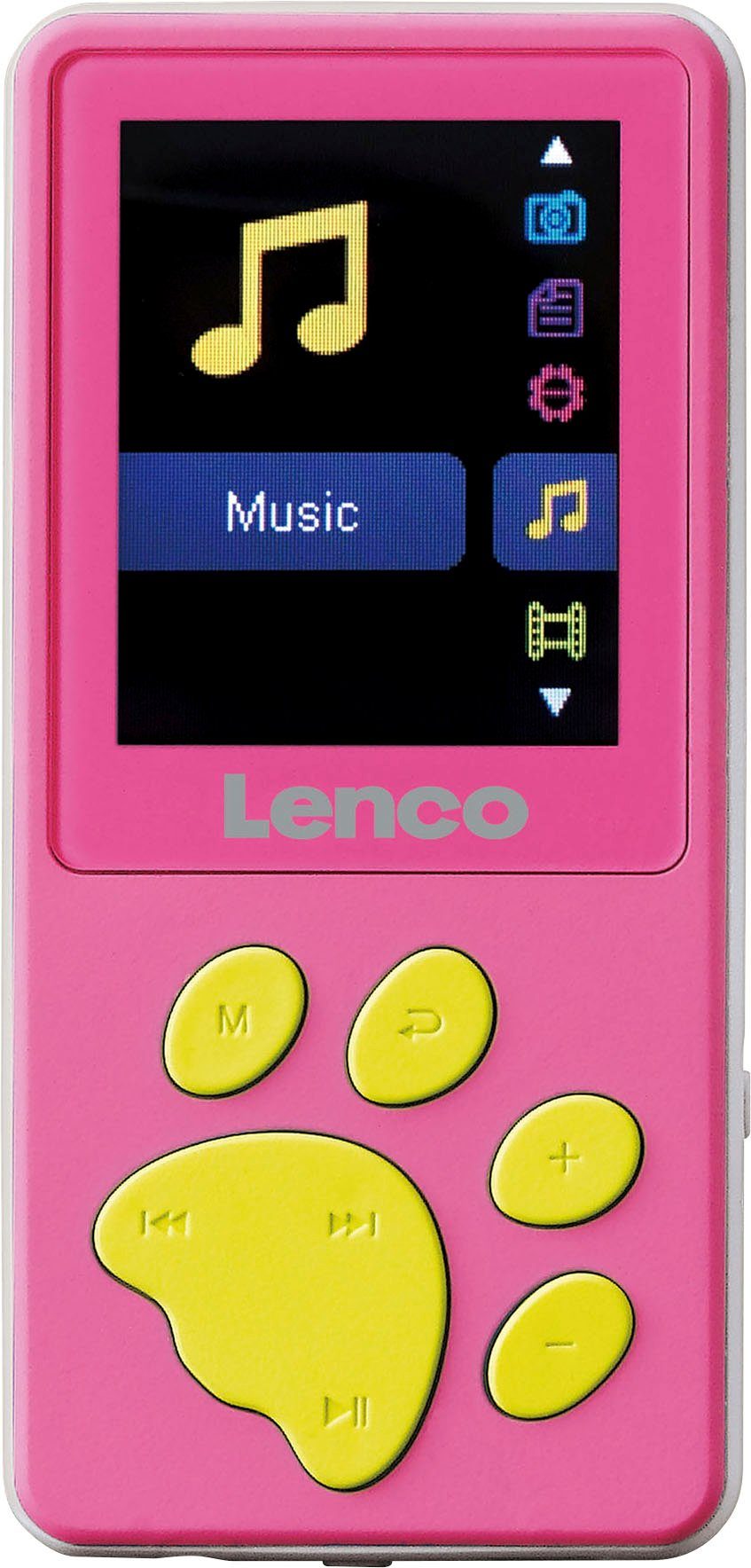 GB) MP4-Player (128 Lenco Pink MP3-Player Xemio-560