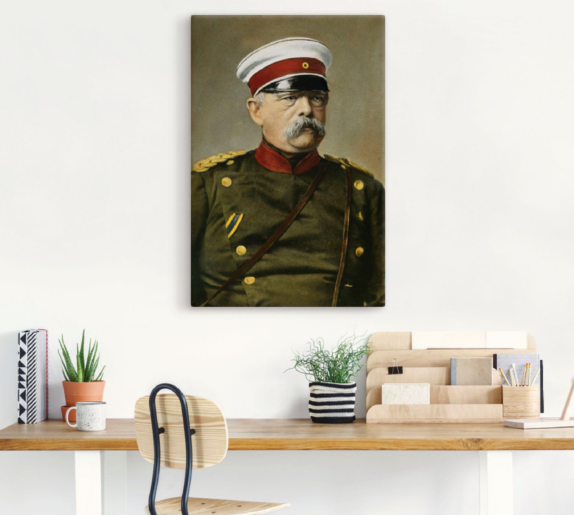 Artland Wandbild Otto von Bismarck, Menschen (1 St), als Leinwandbild, Poster in verschied. Größen