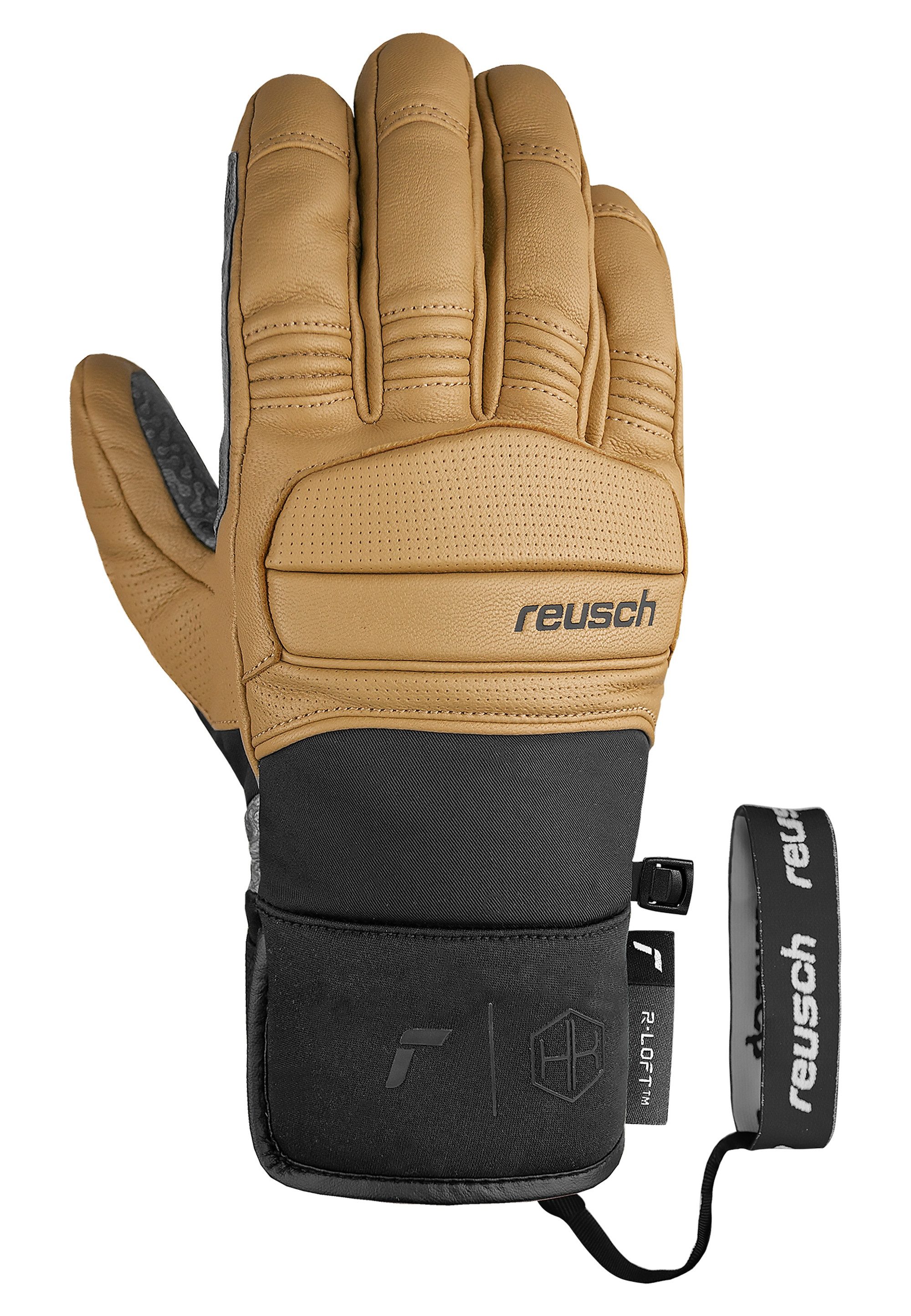 Reusch Skihandschuhe Henrik Kristoffersen mit winddichter und atmungsaktiver Funktion