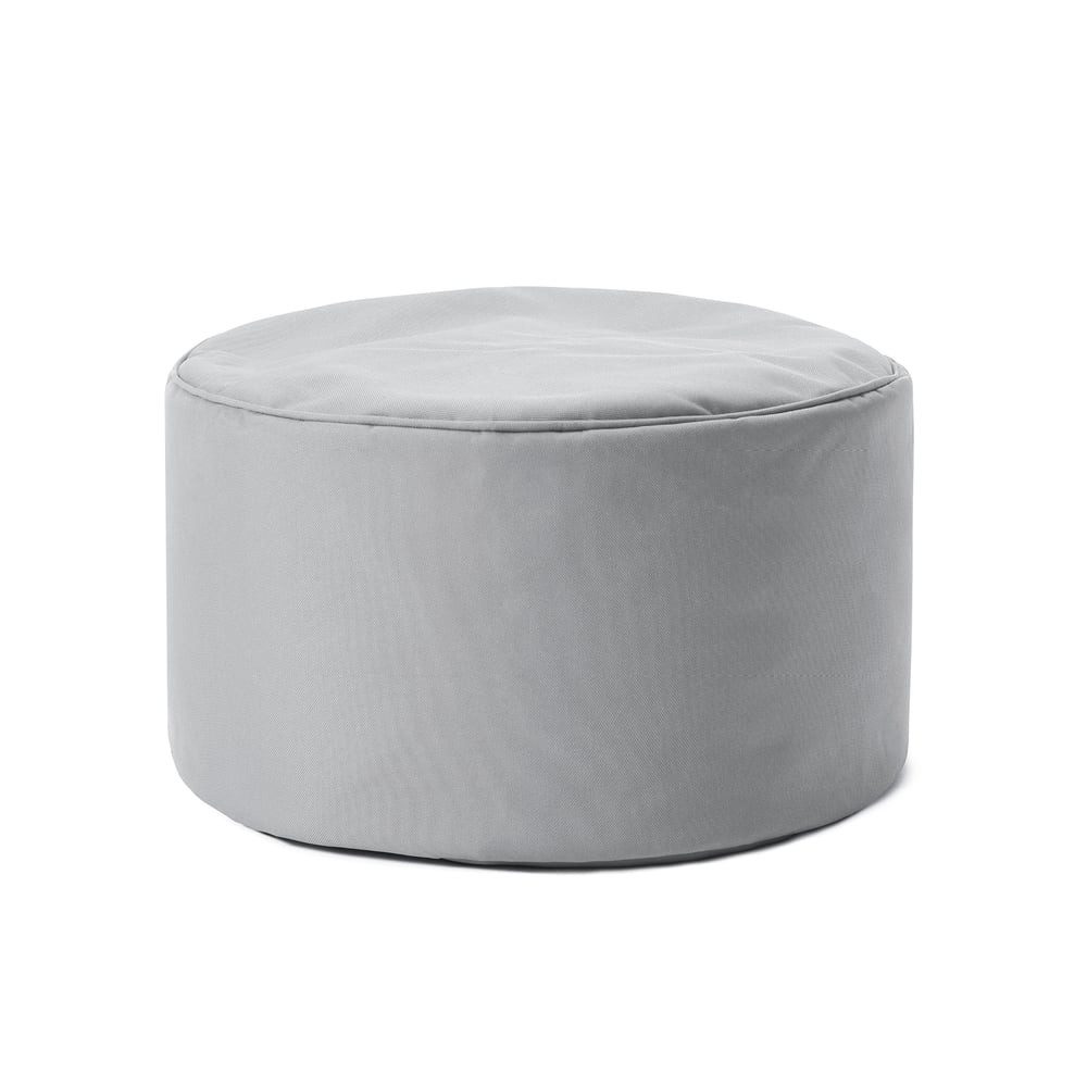 Lumaland Sitzsack Pouf 50L kompakt Hocker, Tisch, Fußsack in- & Outdoor, 25x45cm & 5 Jahre Garantie