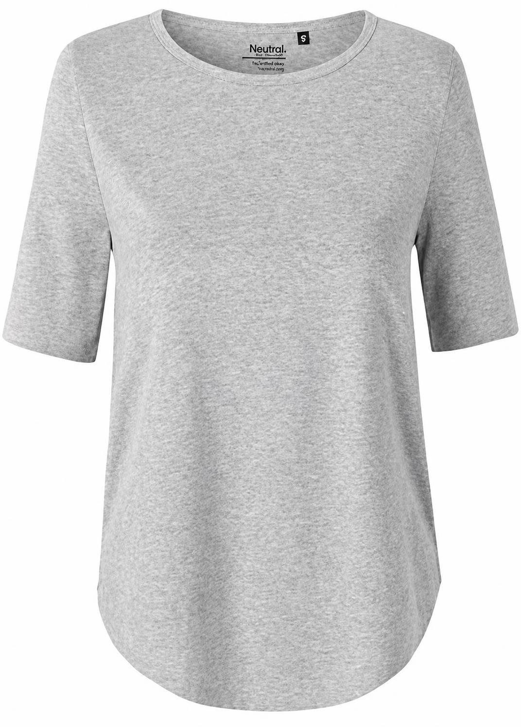 Neutral Rundhalsshirt Damen Half Sleeve T-Shirt / 100% Fairtrade Baumwolle