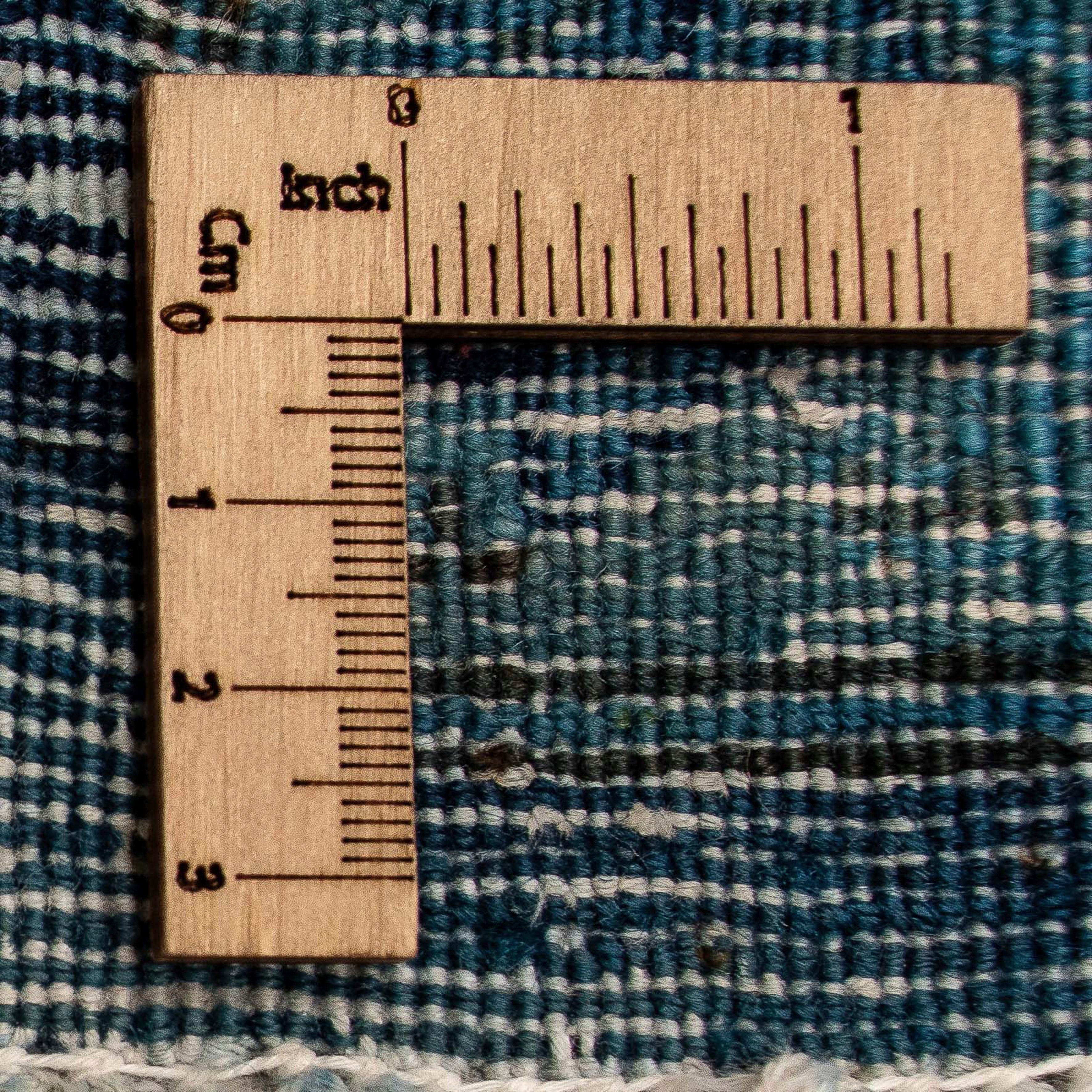 Teppich Handgeknüpft, 384 mm, 293 Vintage morgenland, dunkelblau, - x - Zertifikat Einzelstück rechteckig, Wohnzimmer, Höhe: mit cm 8