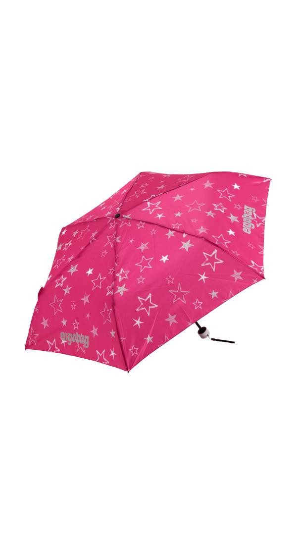ergobag Taschenregenschirm Regenschirm, mit reflektierenden Details