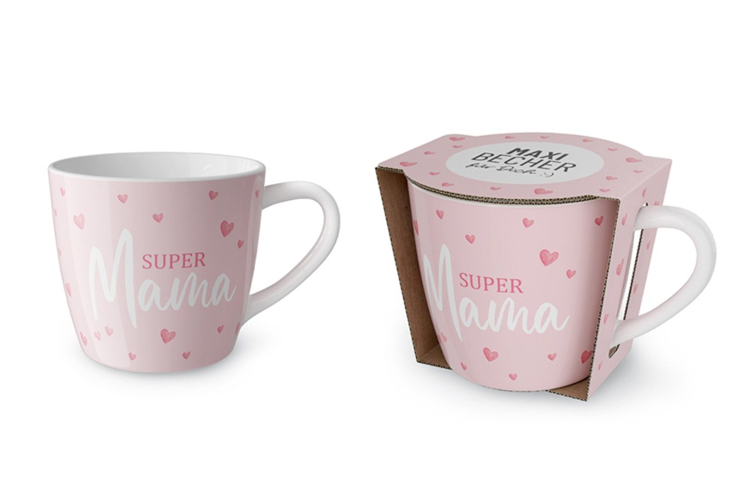 La Vida Geschenk für Dich Tasse La Vida Maxi-Becher für Dich, Motiv: Mama, Spülmaschinengeeignet
