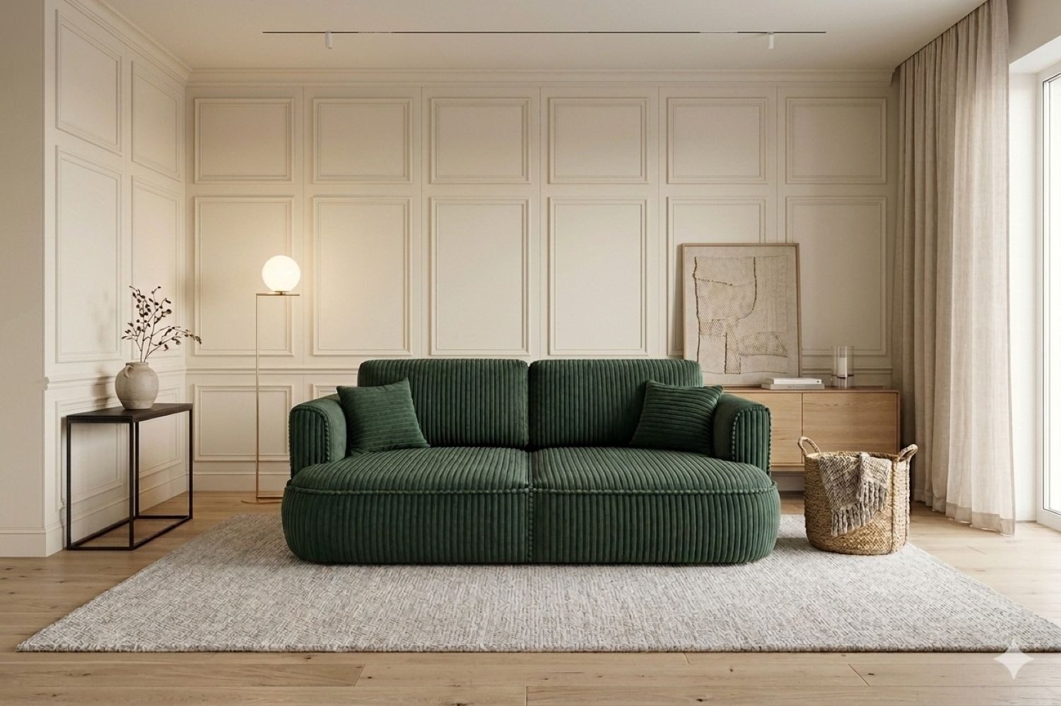 Labett Wohnlandschaft Modulares Sofa Cozi XXL BIGSOFA, Sofa Cozi – groß, bequem und modern mit gelegentlicher Schlaffunktion