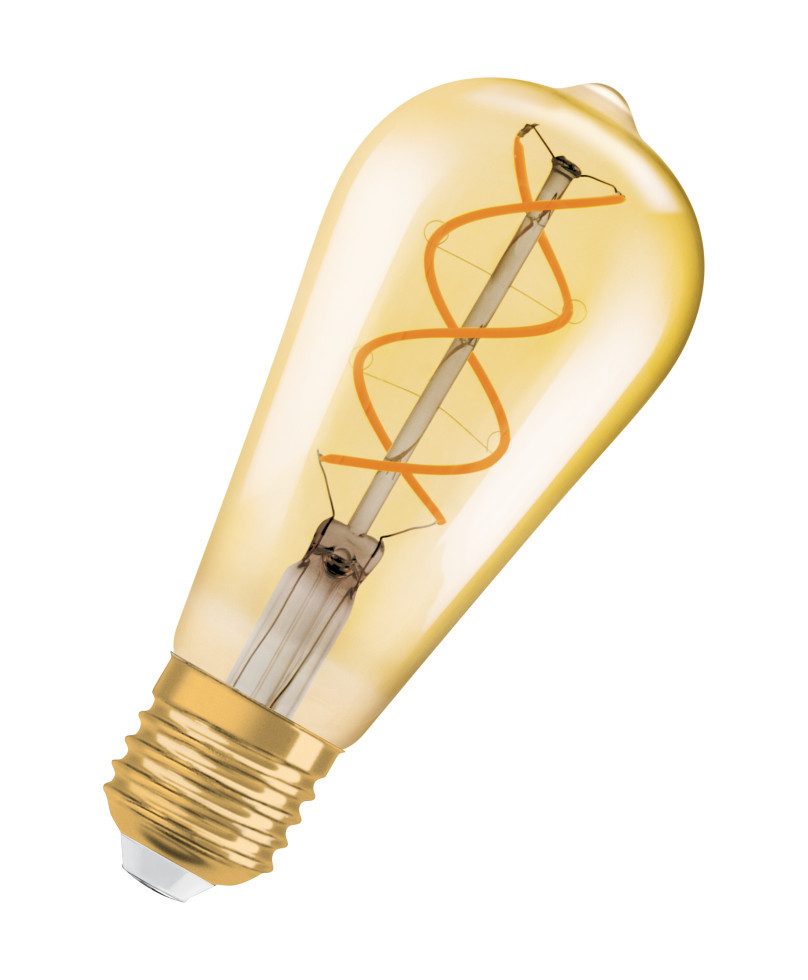 Osram LED-Leuchtmittel Osram LED Leuchtmittel Edison E27 4 W warmweiß, Dimmbar