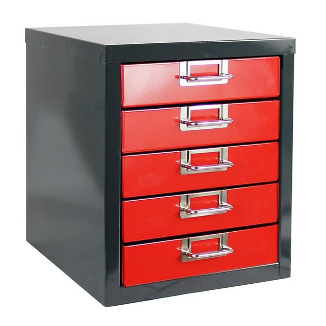 ADB Schubladenbox “ADB Schubladenbox mit 5 Schubladen, 27,5 x 34 cm (B x H), vielseitig einsetzbar”