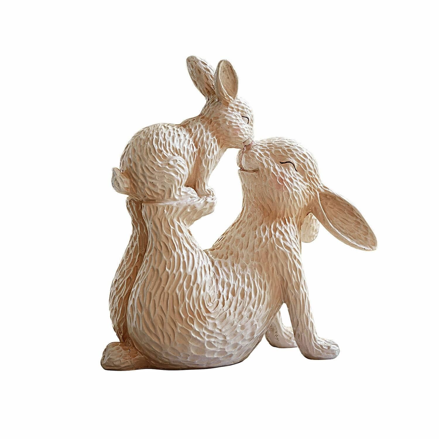 Mirabeau Osterfigur Deko-Hase Trista beige/rosa günstig online kaufen