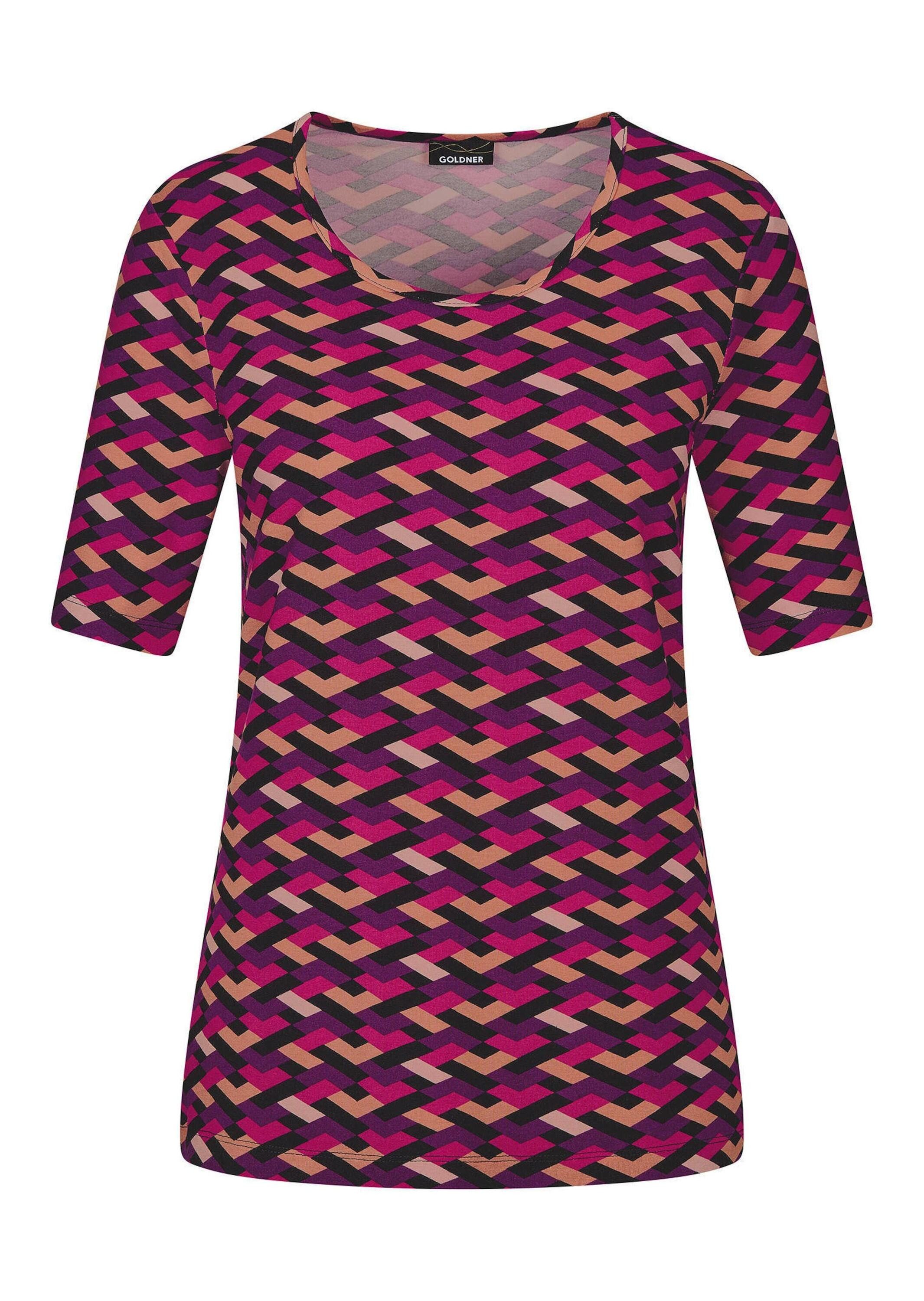 pink / aubergine / pfirsich / gemustert