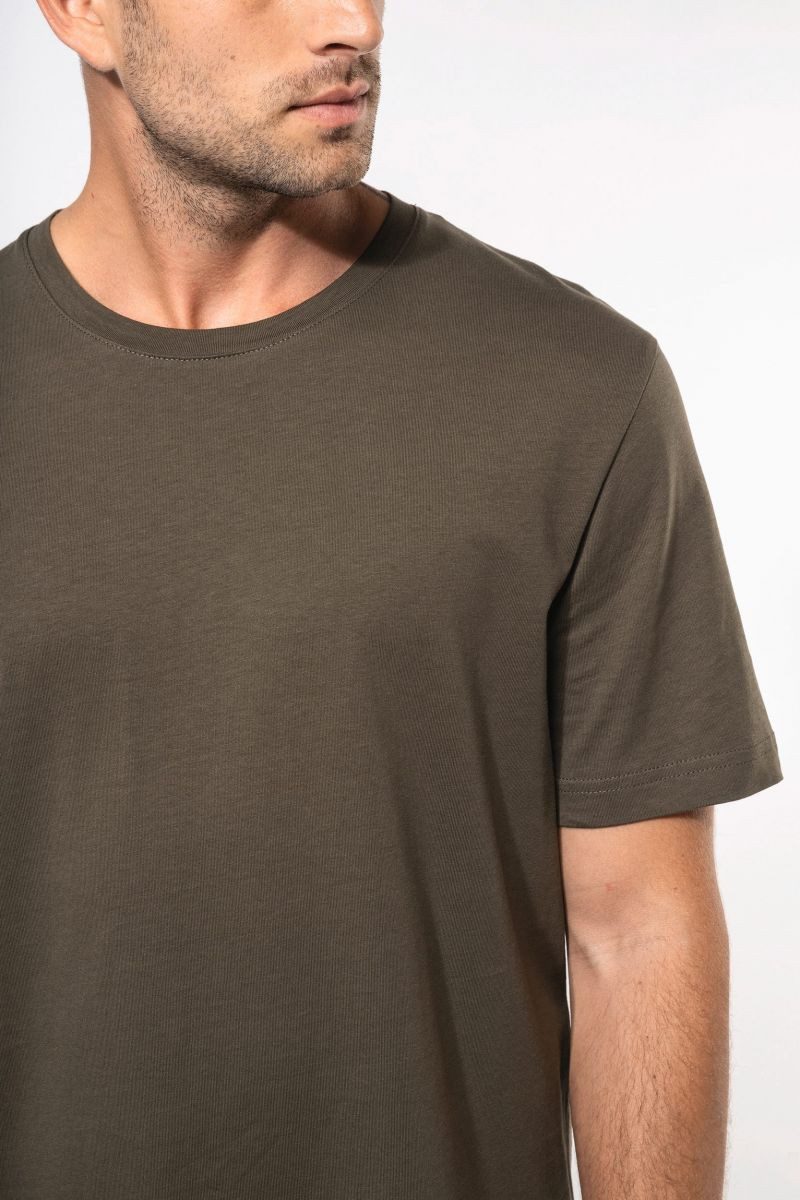 Kariban Rundhalsshirt Herren rundhals-t-shirt