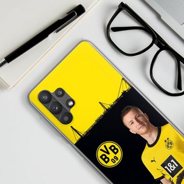DeinDesign Handyhülle Borussia Dortmund Marco Reus BVB Marco Reus 23/24, Samsung Galaxy A32 5G Silikon Hülle Bumper Case Handy Schutzhülle