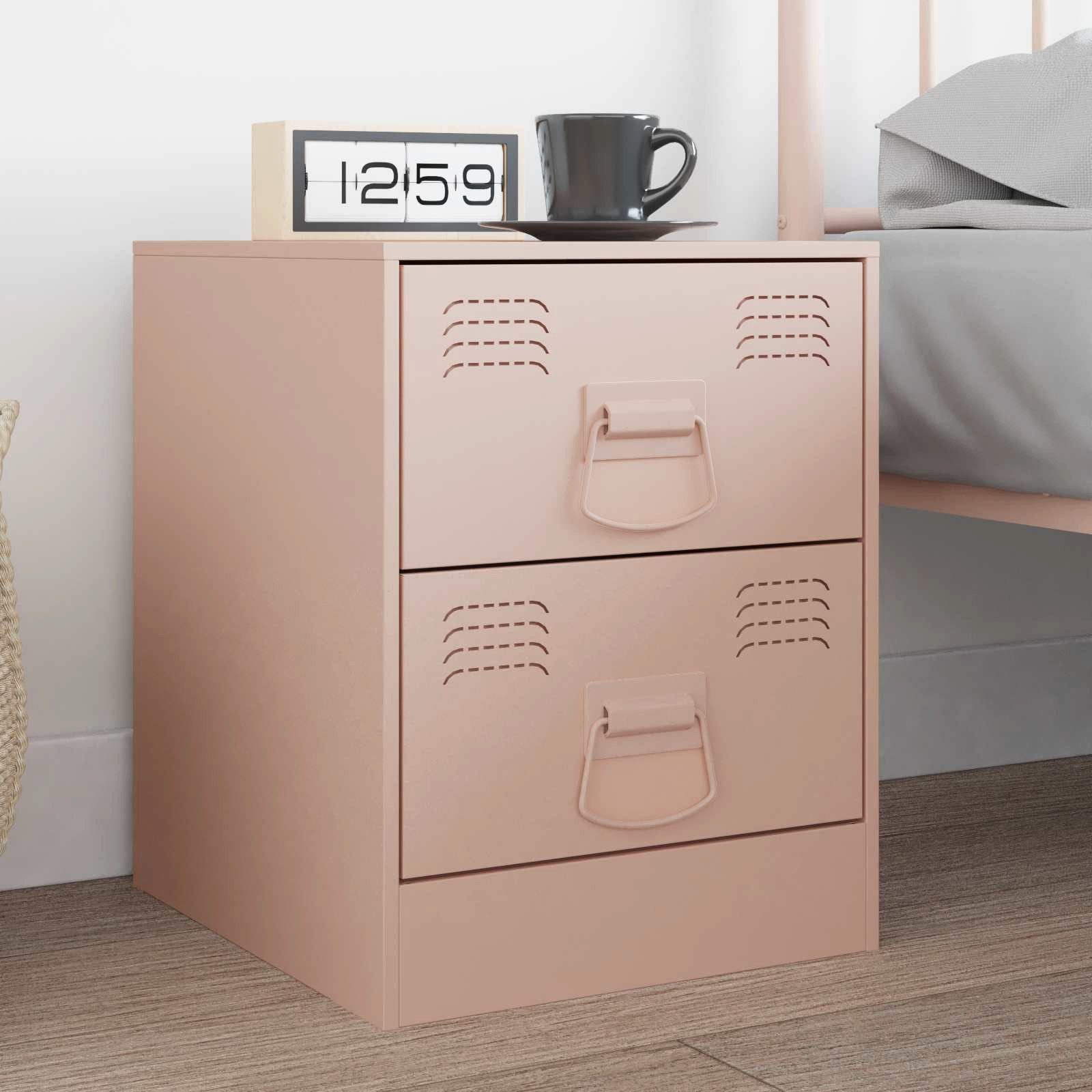 furnicato Türgriff Schrankgriffe 85 x 45 mm Rosa, 1-tlg., Pulverbeschichtete Möbelgriffe mit Schutzschicht für Wohnzimmer