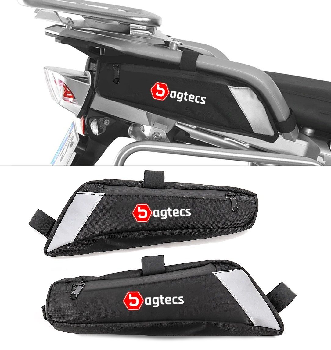 Bagtecs Reisetasche Werkzeugtasche / Zusatztasche hinten für BMW R 1250 GS / Adventure 19-