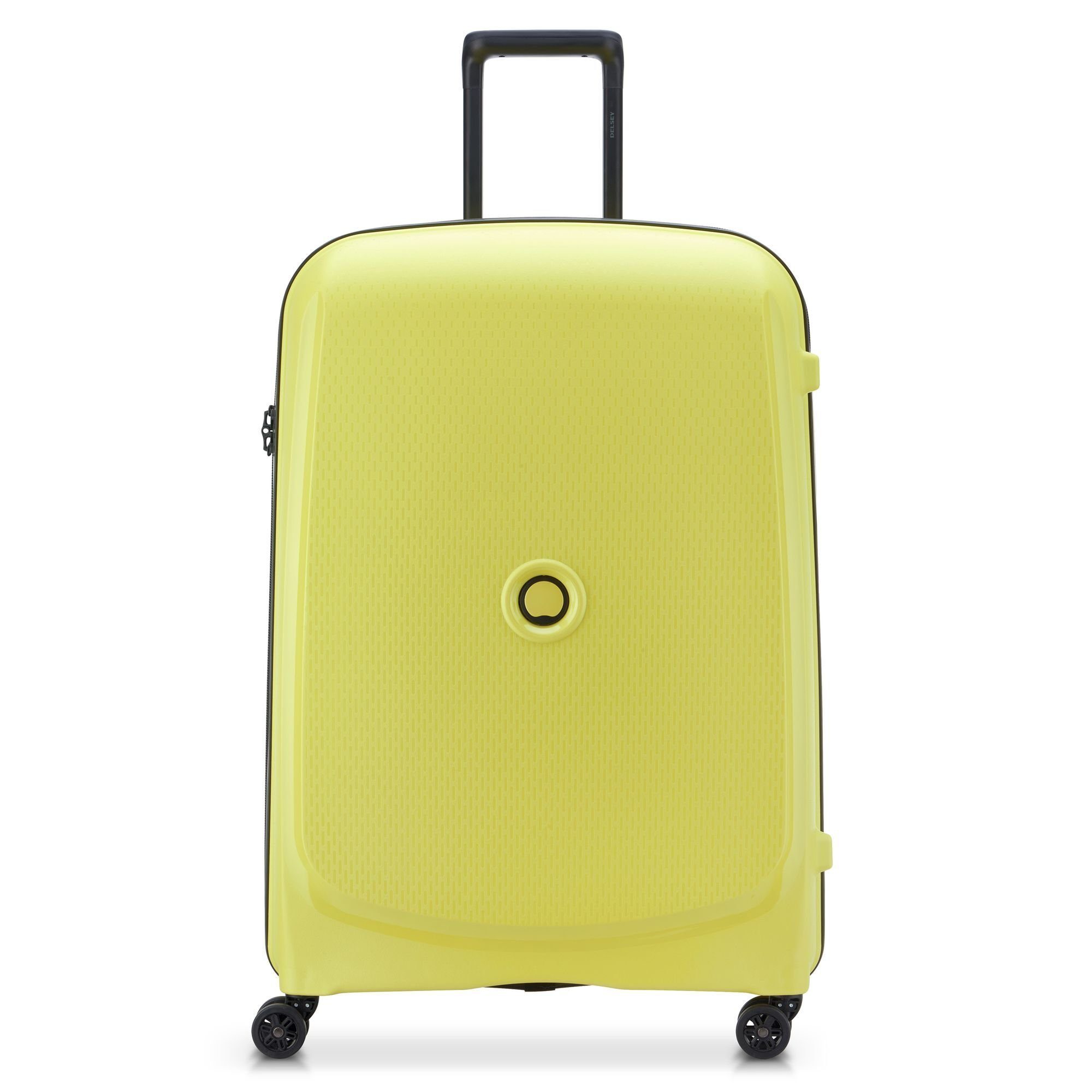 Delsey Belmont chartreuse Rollen, Polypropylen 4 Plus, Hartschalen-Trolley gruen