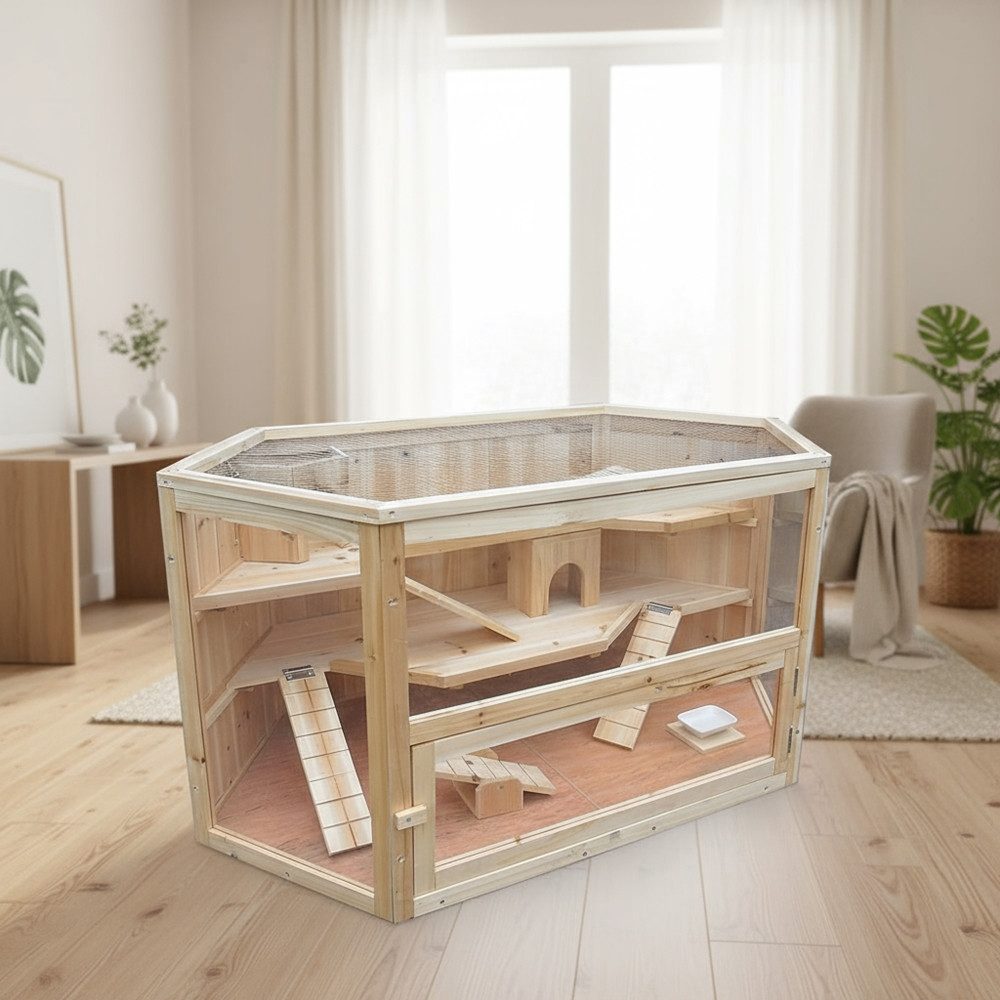 Melko Kleintierstall Kleintiergehege Hamsterkäfig Kleintierkäfig Nagerkäfig günstig online kaufen