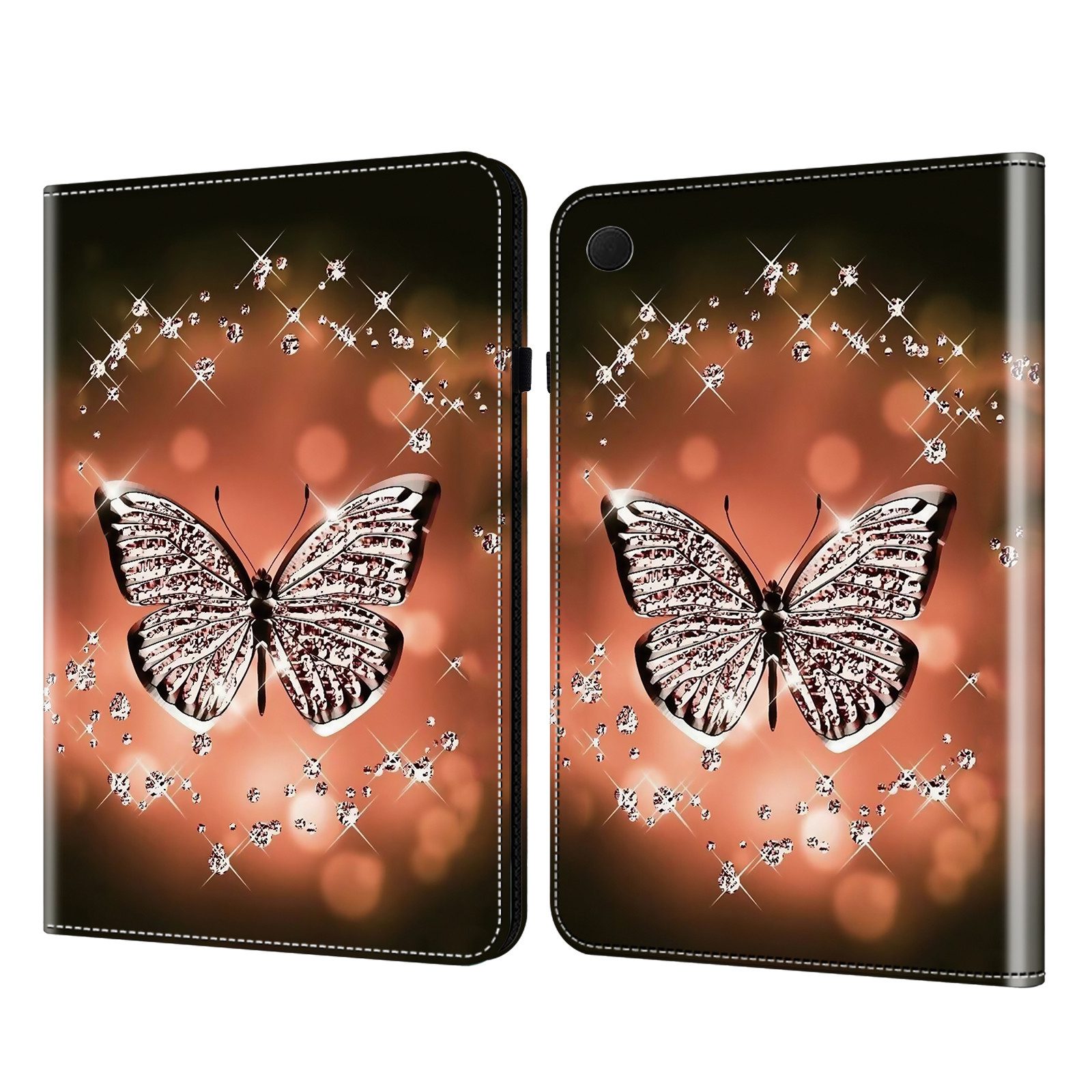 CLM-Tech Tablet-Hülle für Samsung Galaxy Tab A9+ / A11+ Hülle 28 cm (11 Zoll), Cover Schutzhülle mit Standfunktion von CLM-Tech
