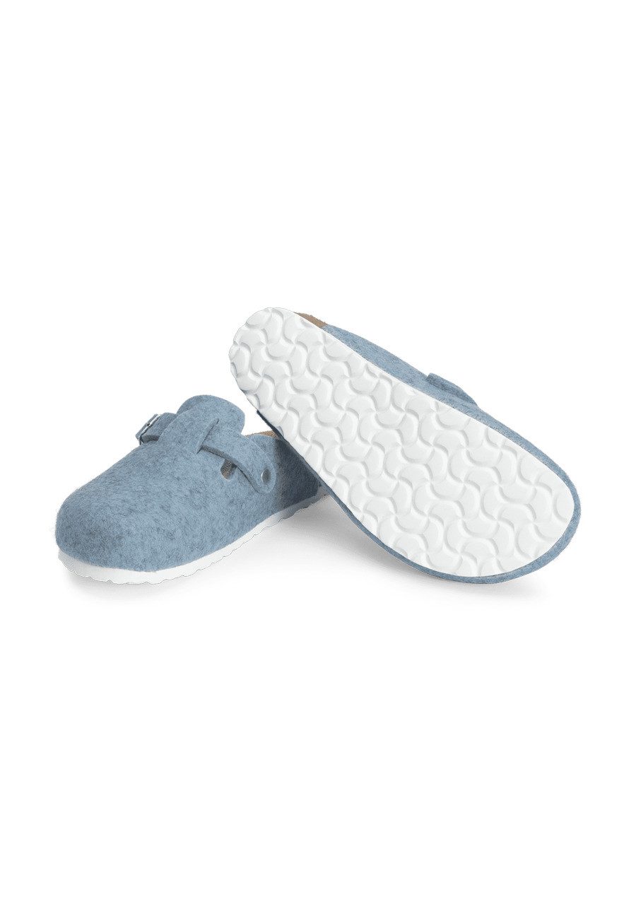 vitaform Unisex Clogs Wollfilz Hausschuh