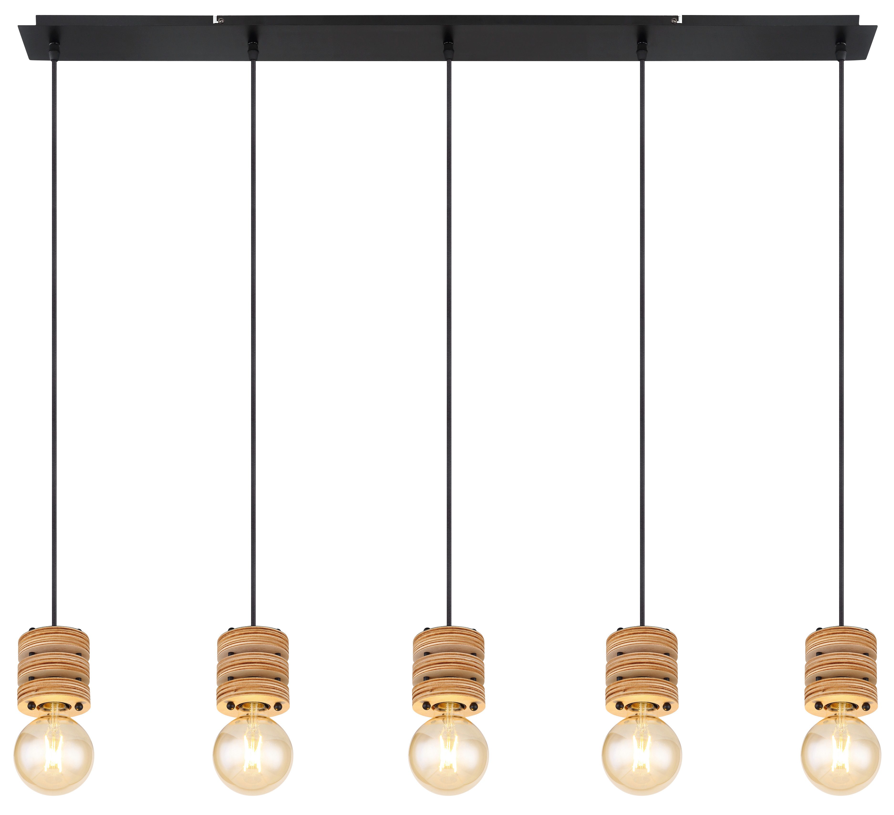 GLOBO LIGHTING Hängeleuchte ANGELINE, ohne Leuchtmittel, Hängelampe Esszimmer-Leuchte Esstischleuchte Wohnzimmer