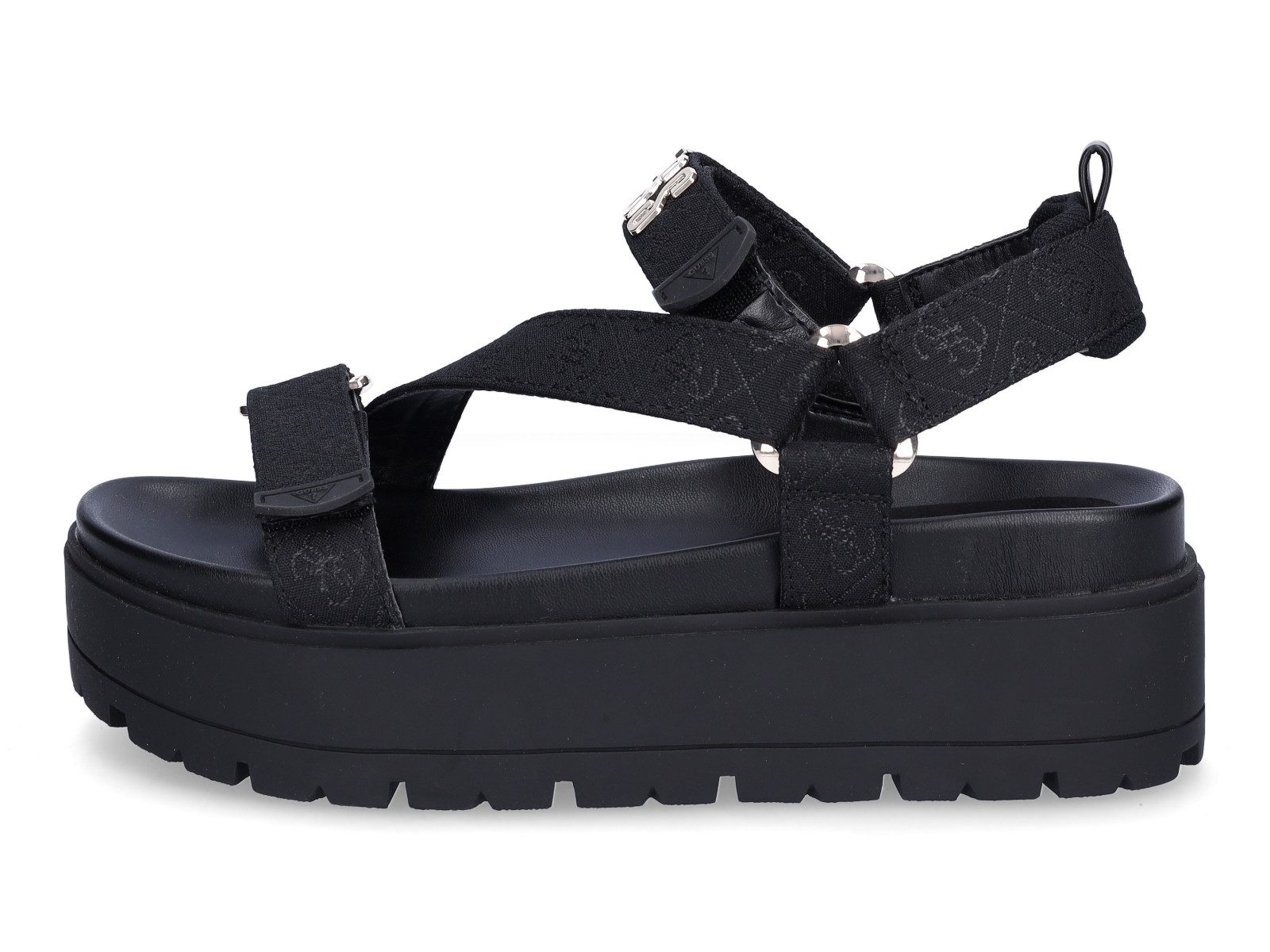 Guess Guess Damen Sandale Fetta schwarz Sandale günstig online kaufen
