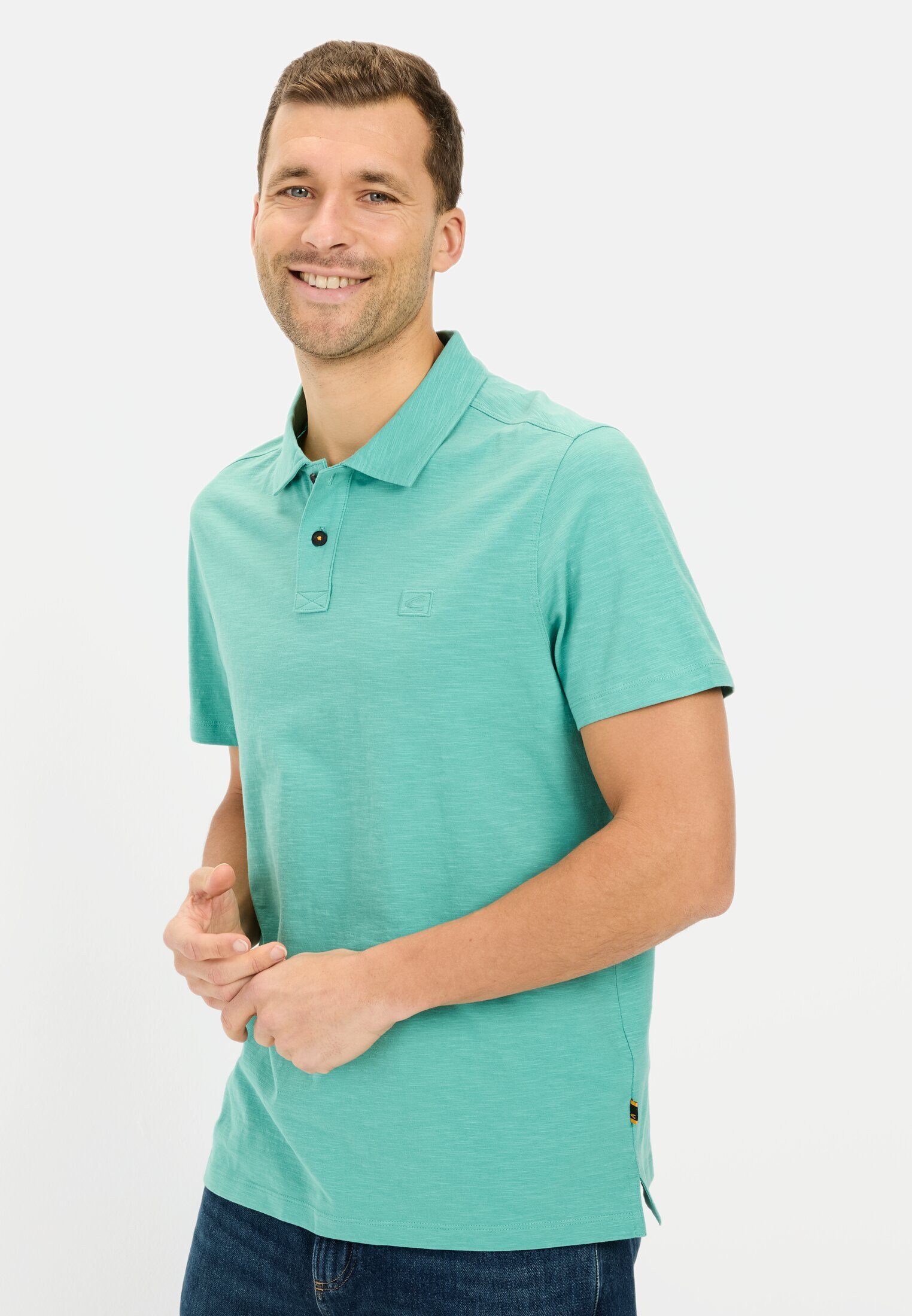 camel active Poloshirt mit Logo-Stickerei günstig online kaufen