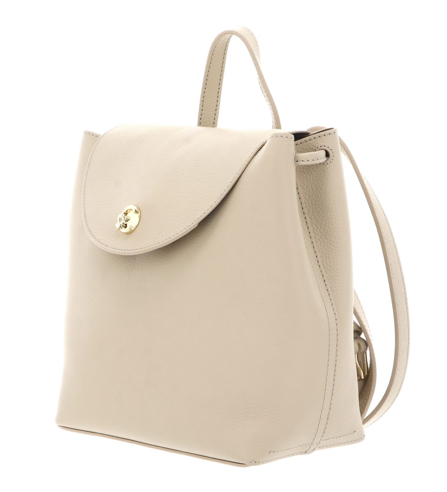 COCCINELLE Rucksack Mini Bag Double Grainy Leather, aus echtem Leder