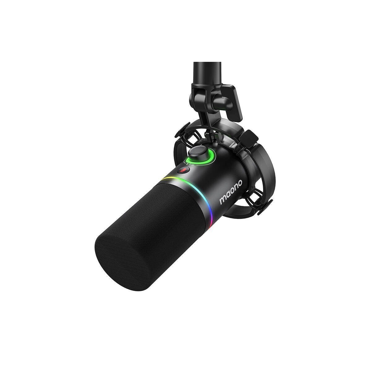 Maono Streaming-Mikrofon Maono PD200X dynamisches USB/XLR Mikrofon schwarz