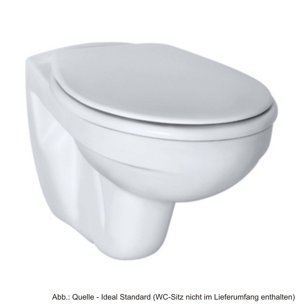 Ideal Standard Waschbecken Ideal Standard Eurovit Wand-Tiefspül-WC, weiss, V390601