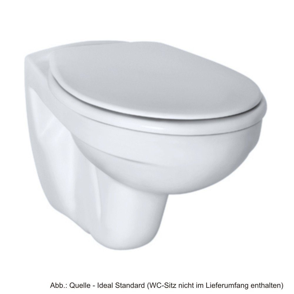 Ideal Standard WC-Komplettset Ideal Standard Eurovit Wand-Tiefspül-WC, weiss, V390601