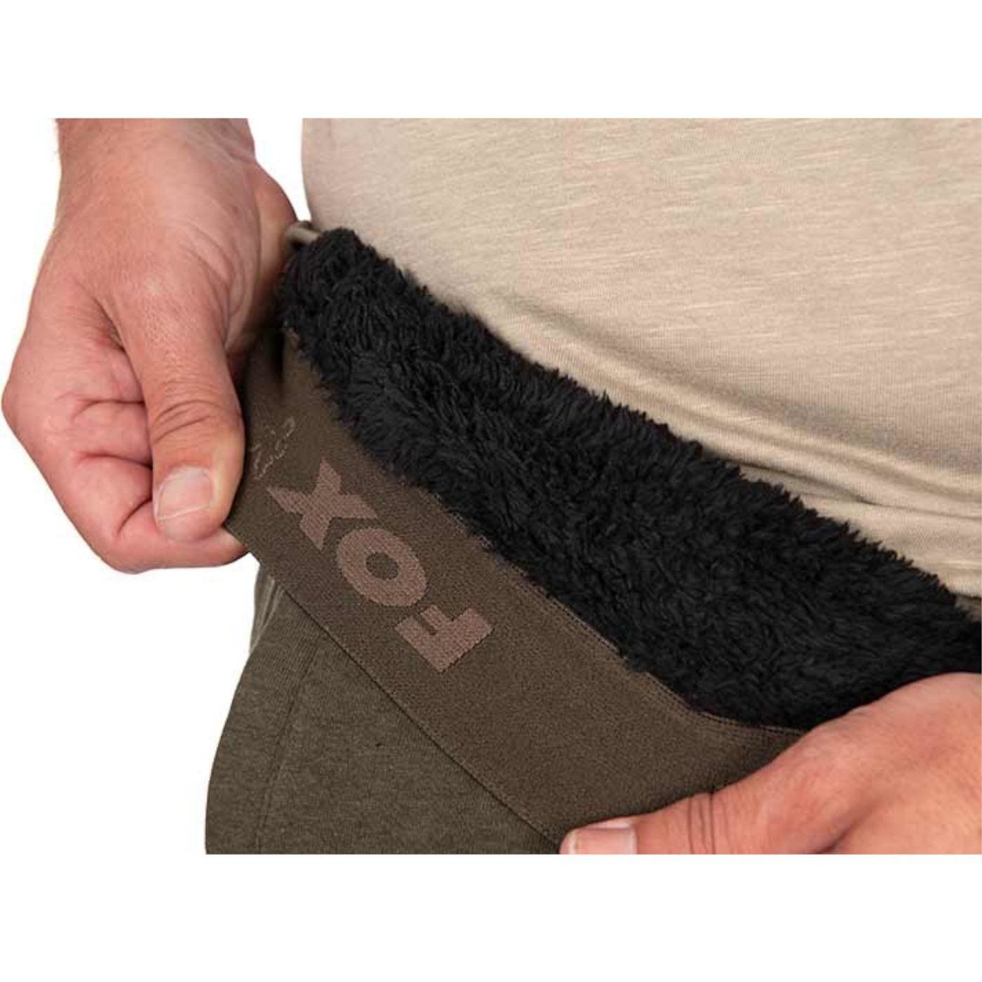 FOX International Jogginghose Fox Collection Sherpa Jogger Green Black - Angelhose