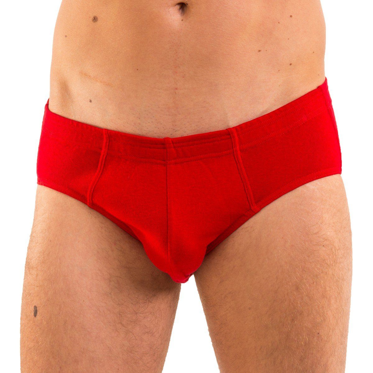 Lot De 3 Slips Homme Coton Bio - HERMKO 3300 - 100% Coton Biologique, Confiable Et Confortable