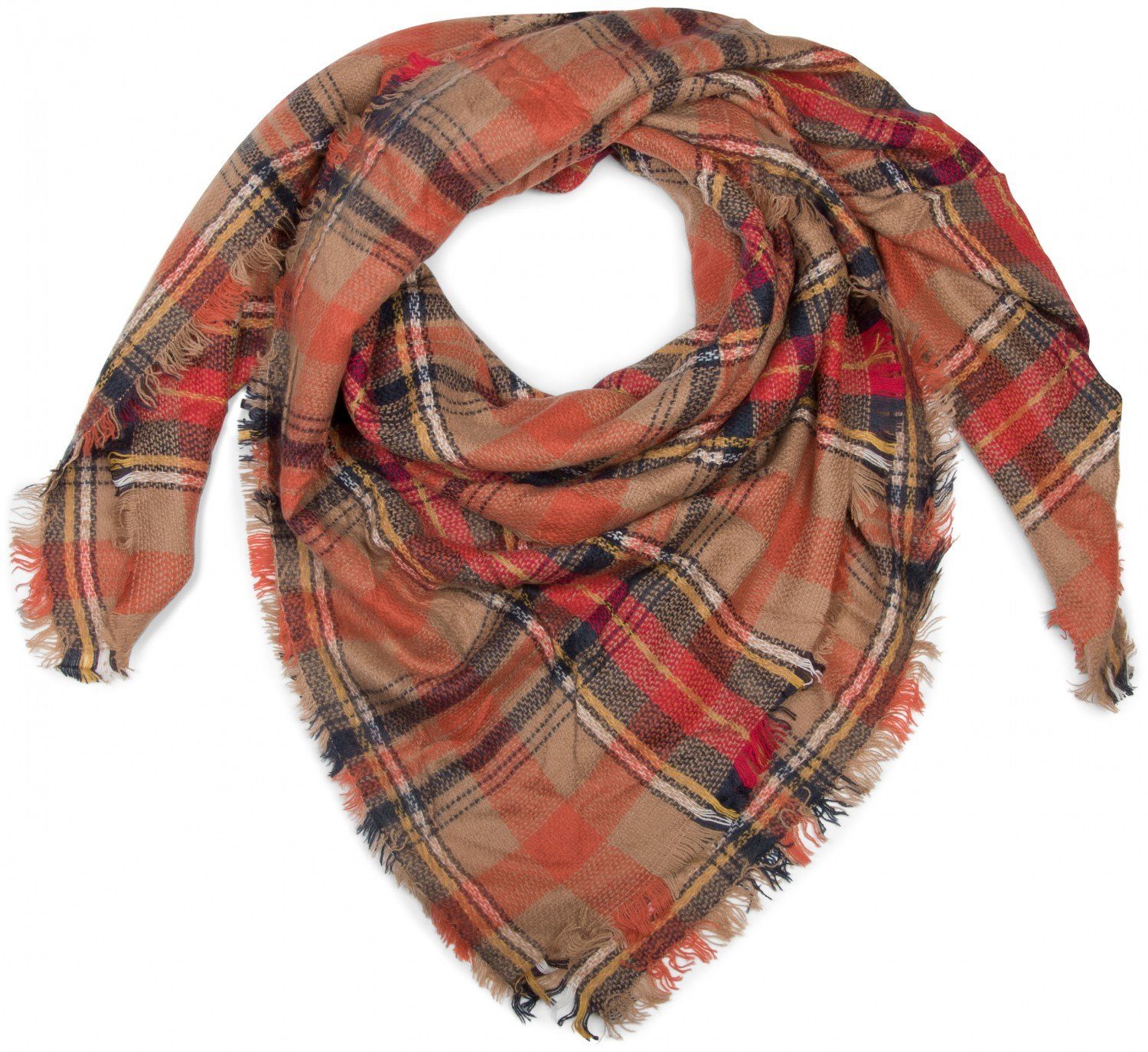 styleBREAKER XXL-Schal XXL Deckenschal mit schottischem Tartan Plaid Karo Muster, (1-St)