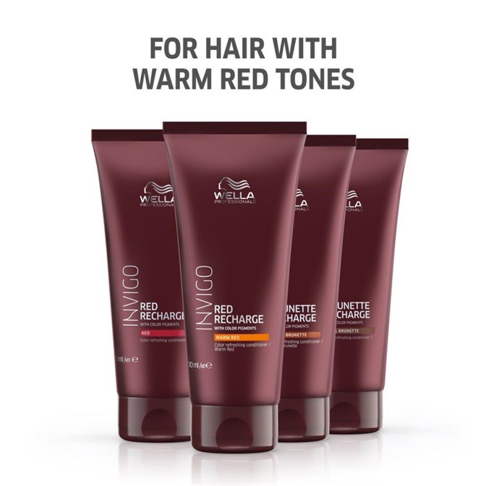 Wella Color Recharge Invigo 200ml Red Haarspülung Conditioner Warm Professionals