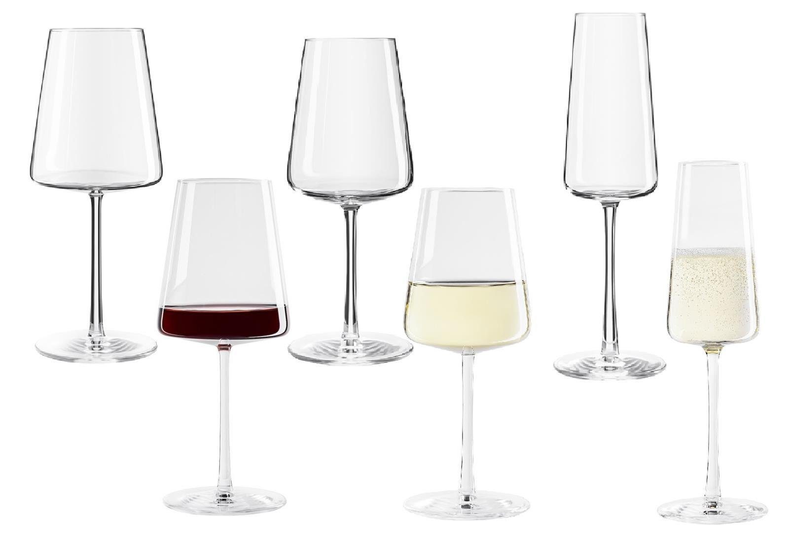 L Design Gläser-Set Stölzle Lausitz Power Singel Set 6tlg. by L-Design, Glas