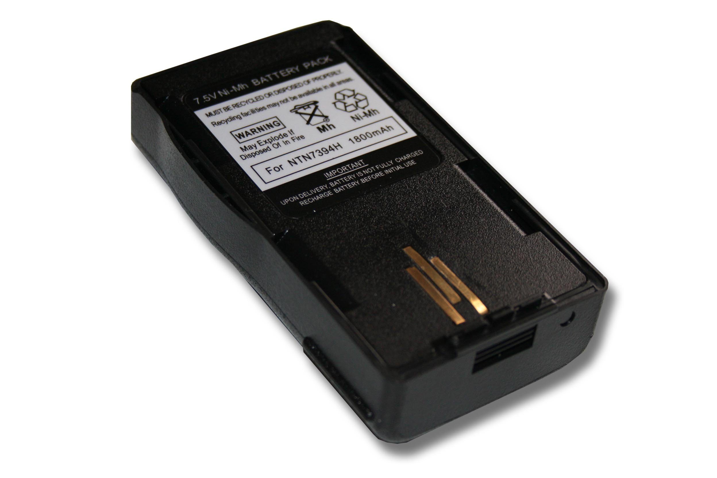 kompatibel V) NiMH mAh mit Visar (7,5 Akku Motorola 1800 vhbw