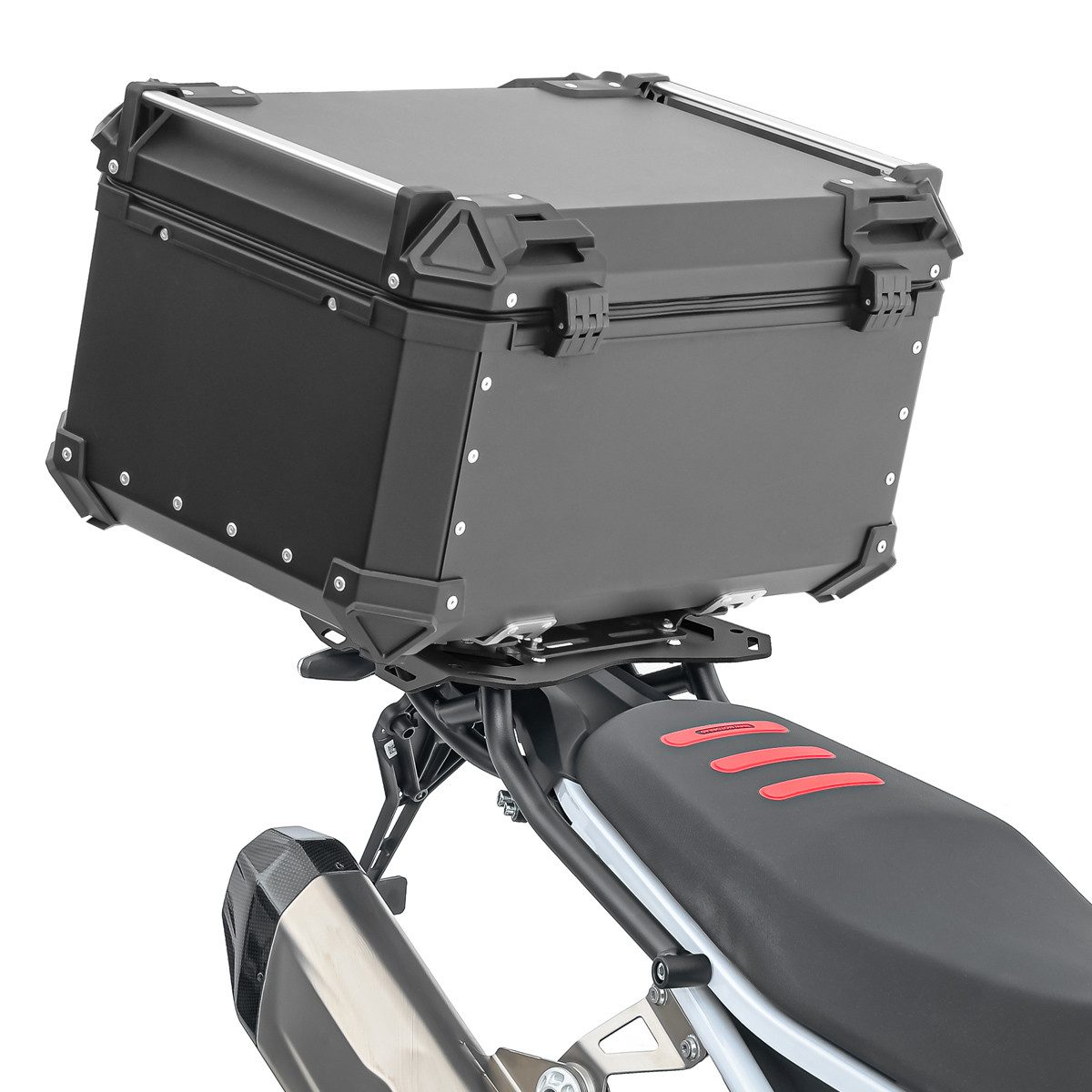 Bagtecs Topcase Set Alu Topcase + Gepäckbrücke für BMW F 900 GS 24-26 XB65